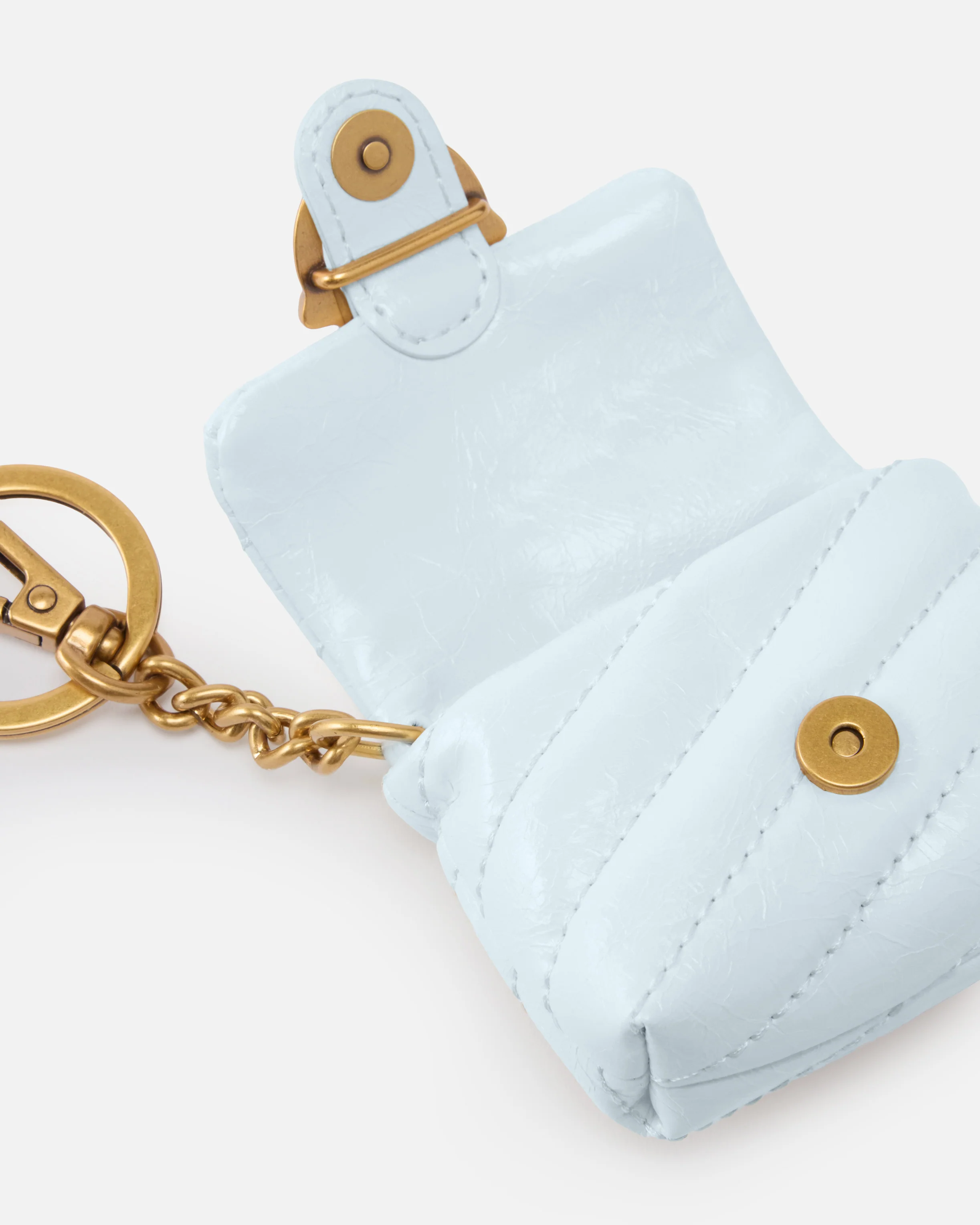 Love Bag Puff AirPods case in shiny leather - Image 3