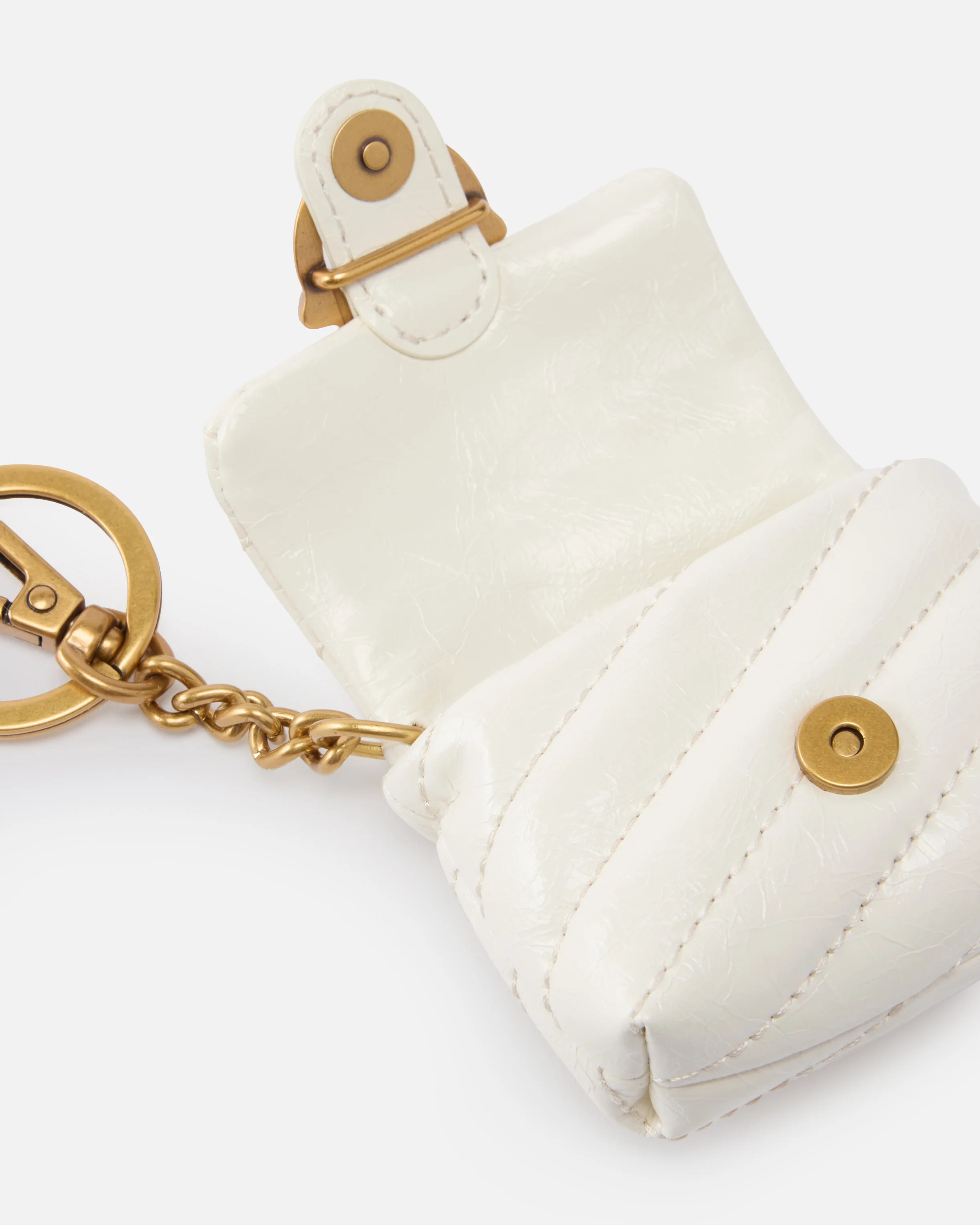 Love Bag Puff AirPods case in shiny leather - Image 3