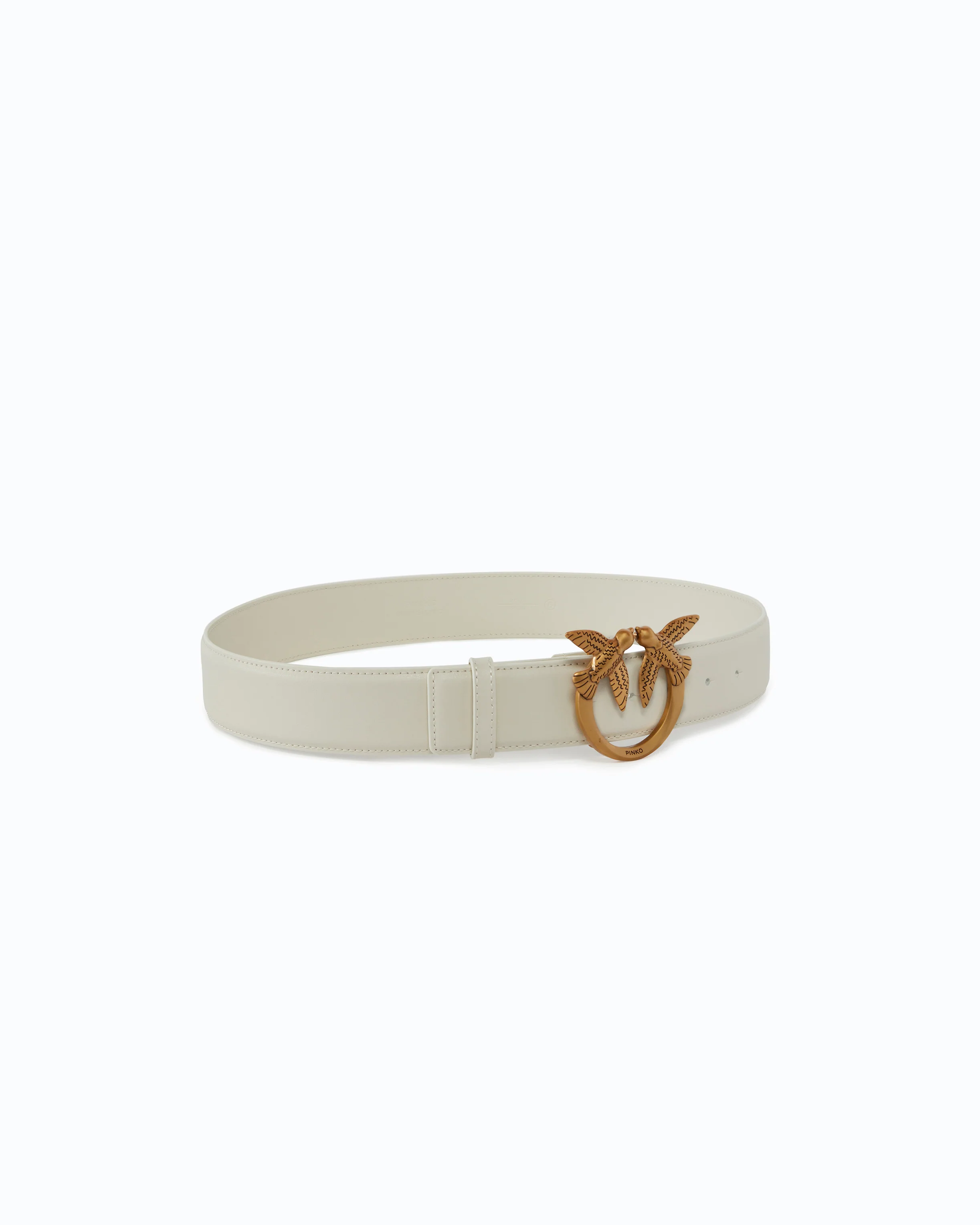 Love Birds high leather belt 4cm - Image 2