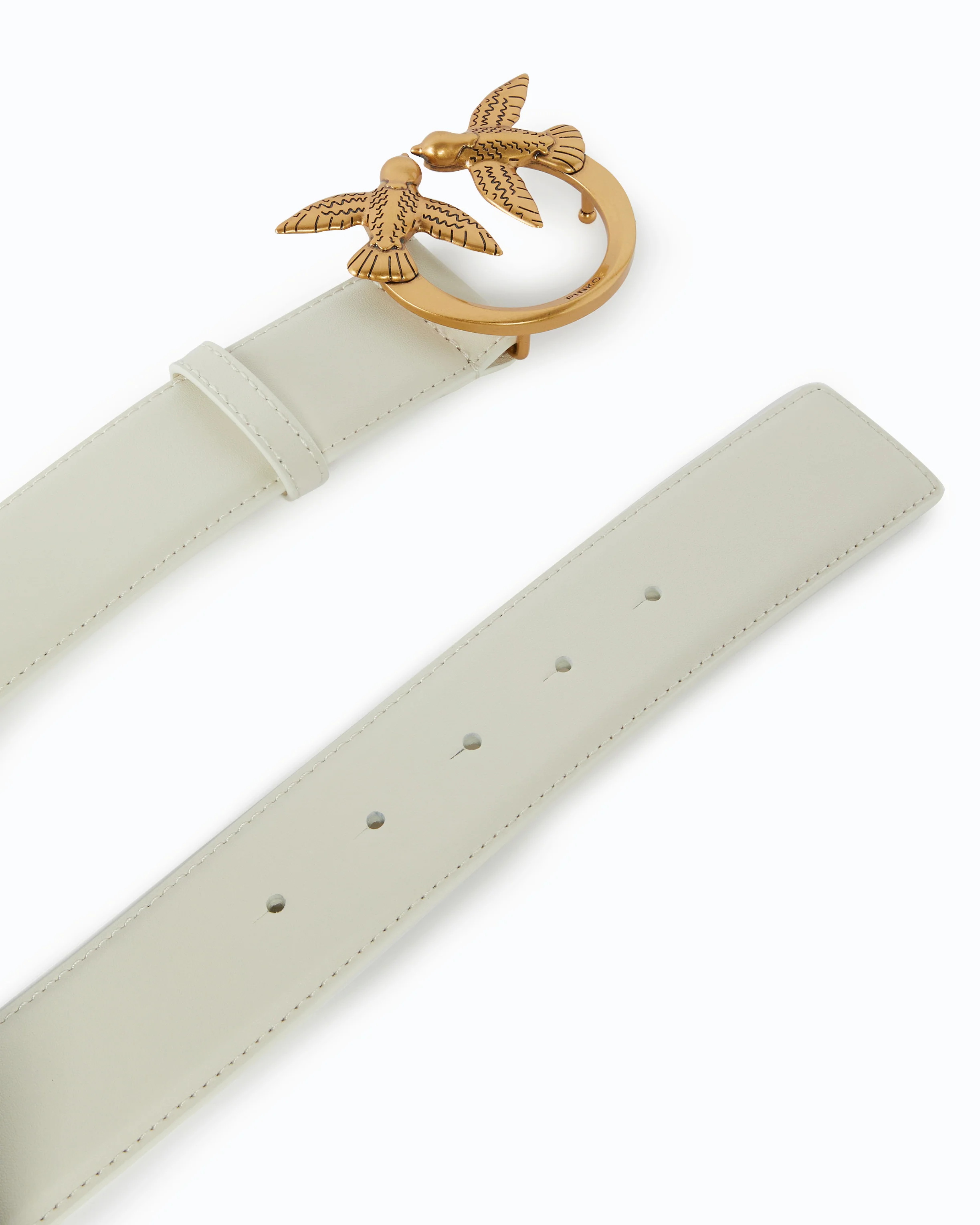 Love Birds high leather belt 4cm - Image 3