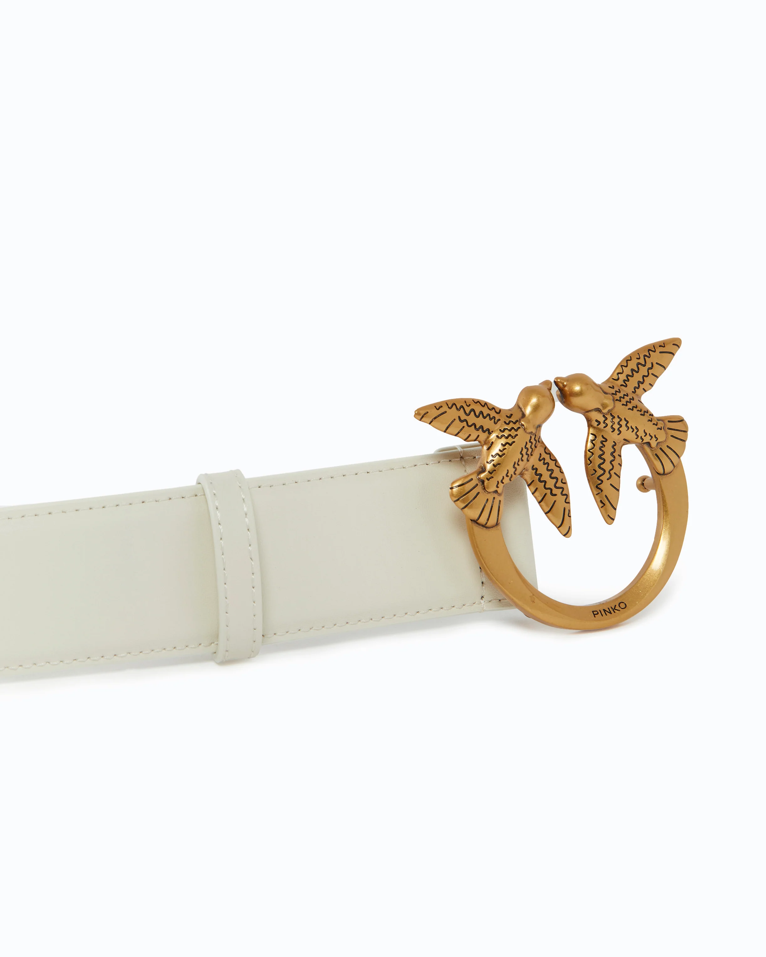 Love Birds high leather belt 4cm - Image 5