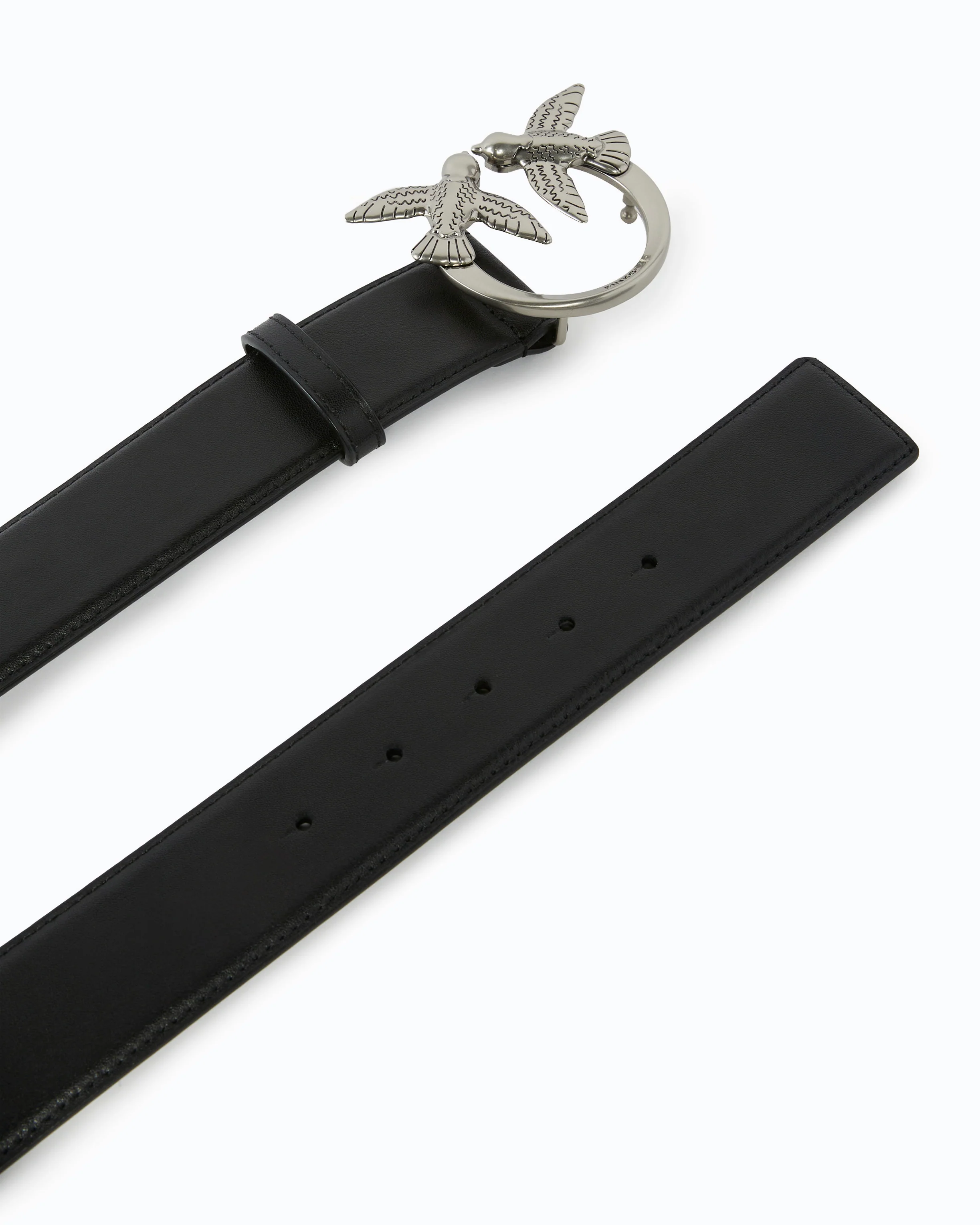 Love Birds high leather belt 4cm - Image 3