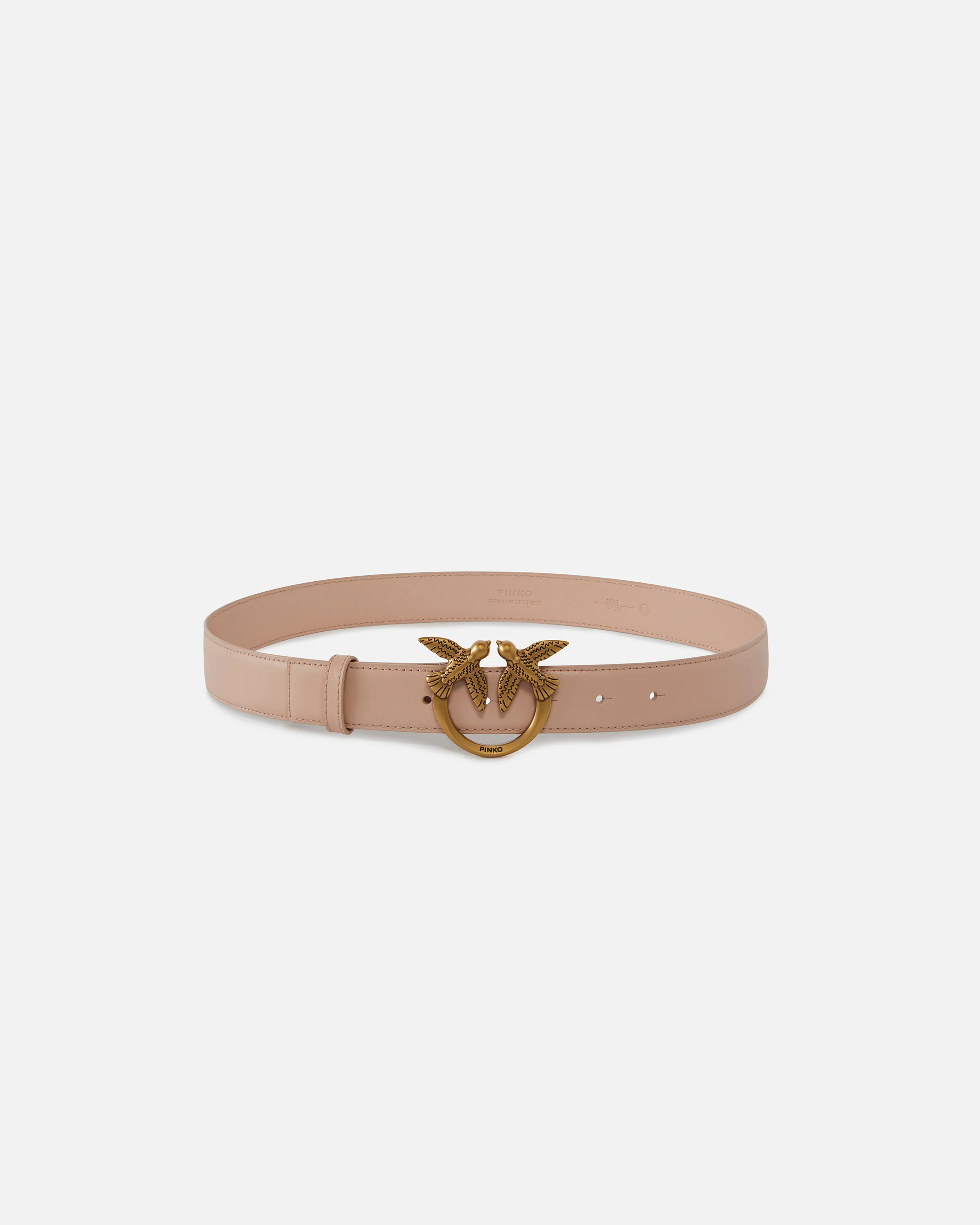 Love Birds leather belt 3cm