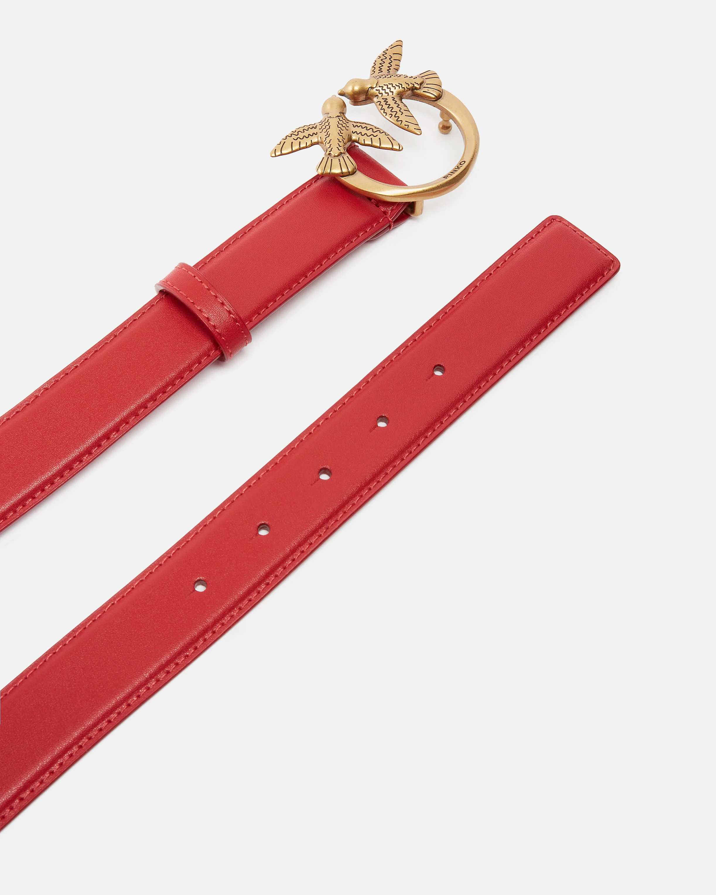 Love Birds leather belt 3cm - Image 3