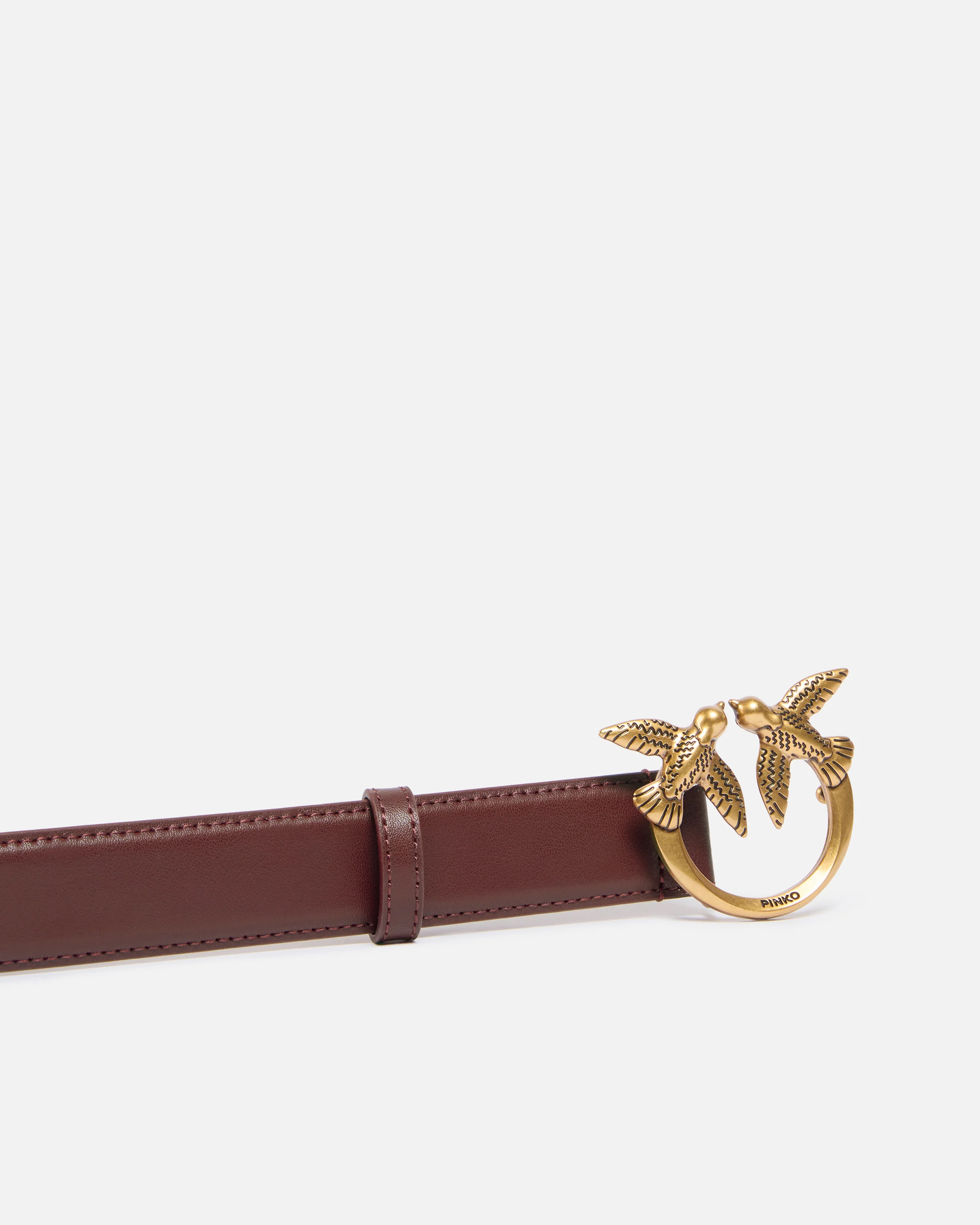 Love Birds leather belt 3cm - Image 5