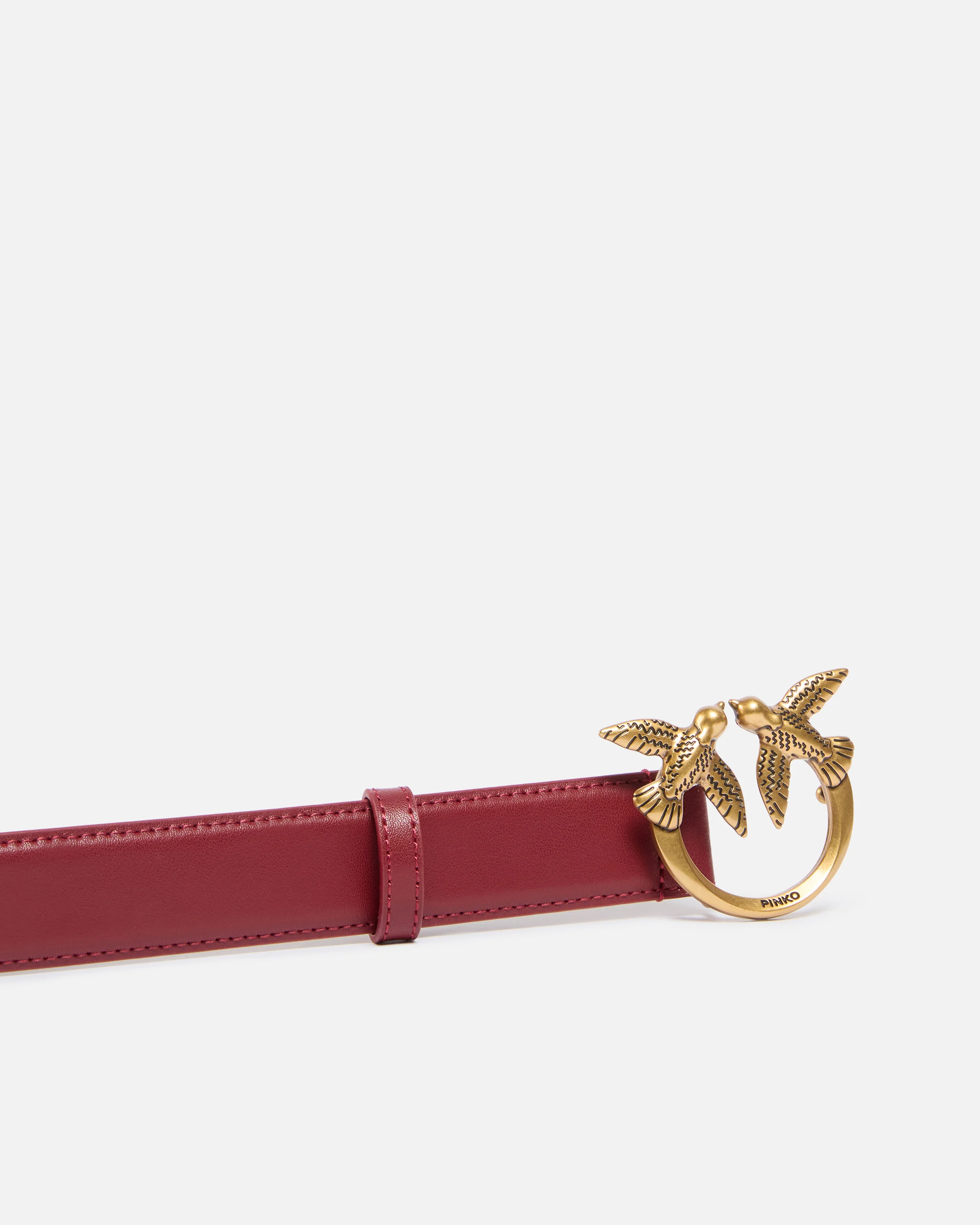 Love Birds leather belt 3cm - Image 5