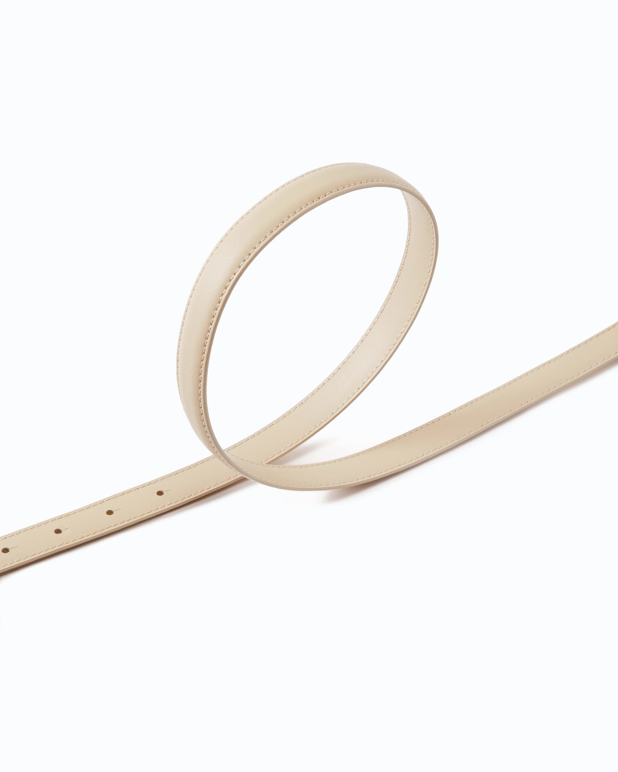 Love Birds thin leather belt 2cm - Image 4