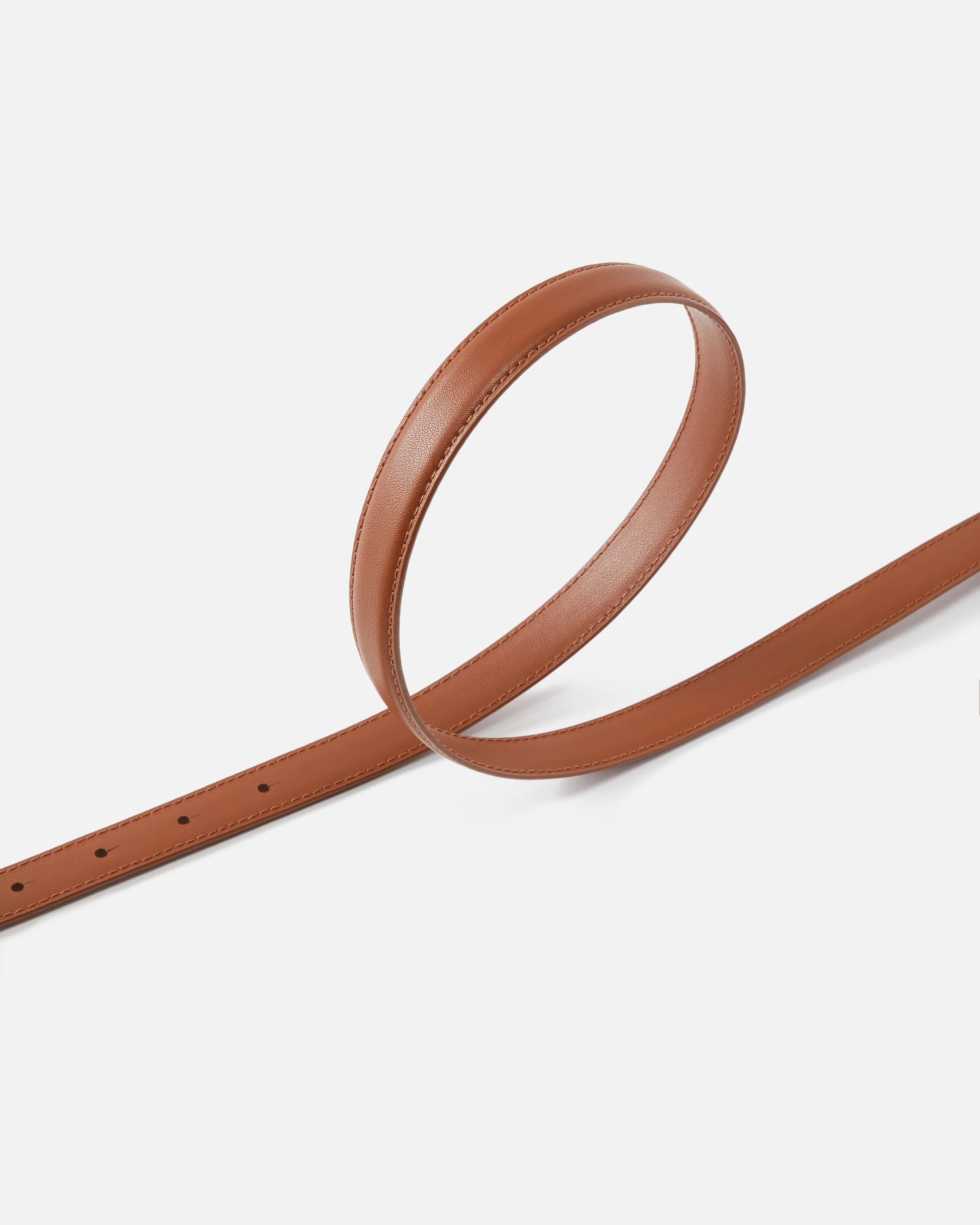 Love Birds thin leather belt 2cm - Image 4