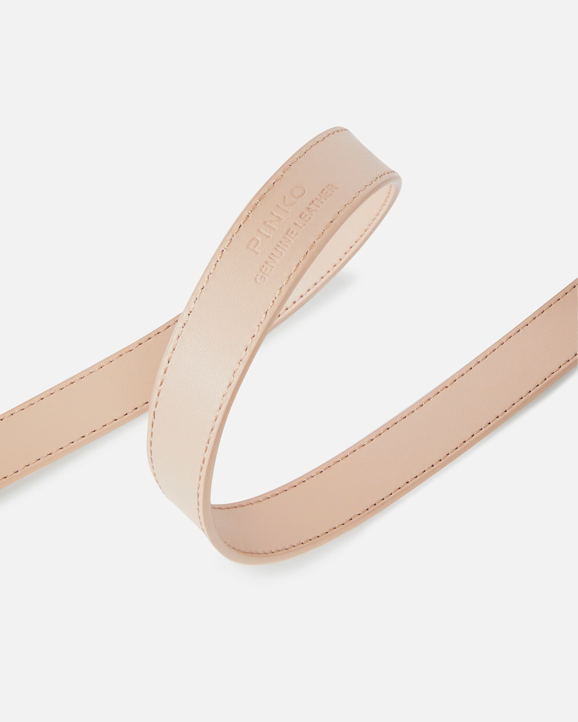 Love Birds thin leather belt 2cm - Image 4