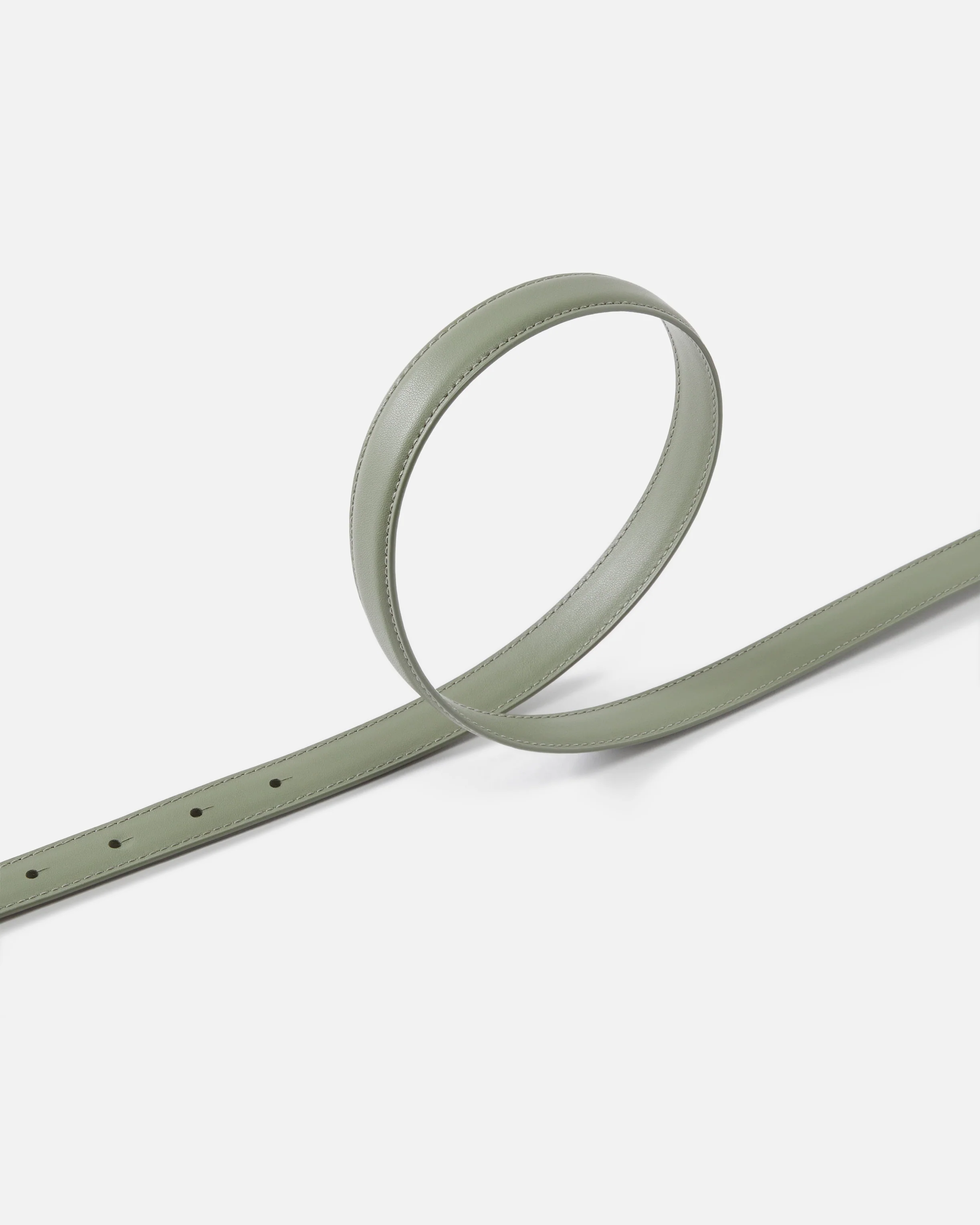 Love Birds thin leather belt 2cm - Image 4