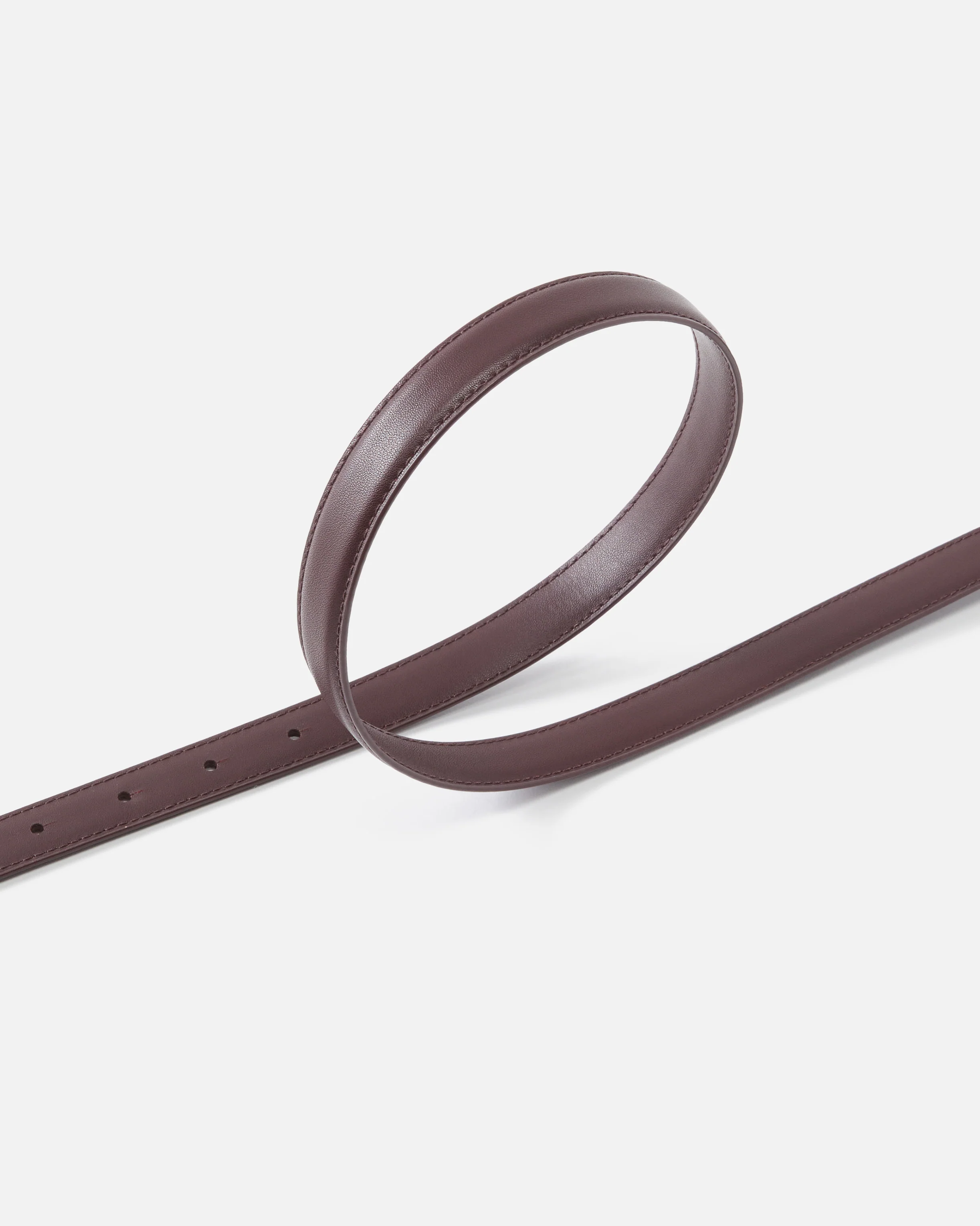 Love Birds thin leather belt 2cm - Image 4