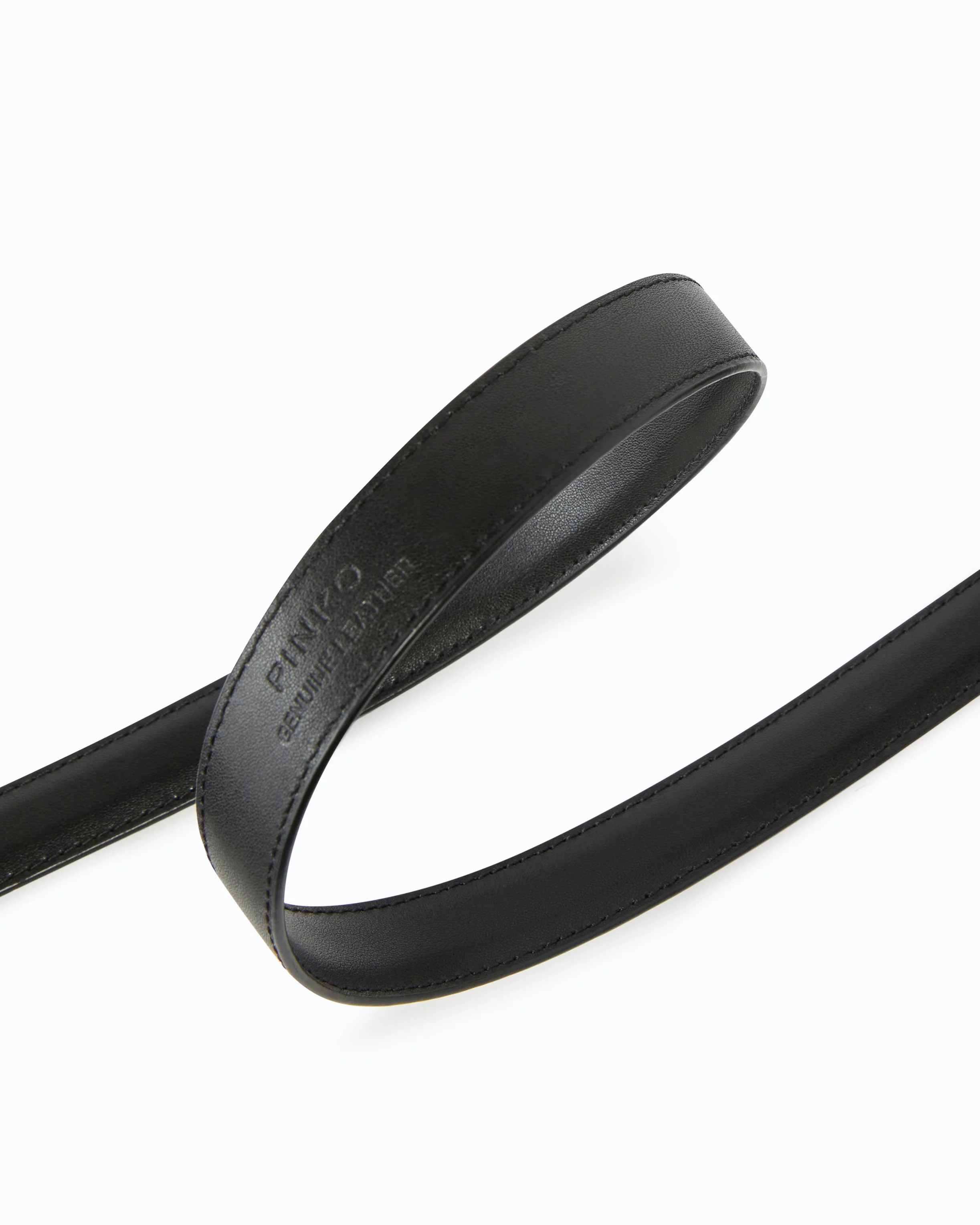 Love Birds thin leather belt 2cm - Image 4