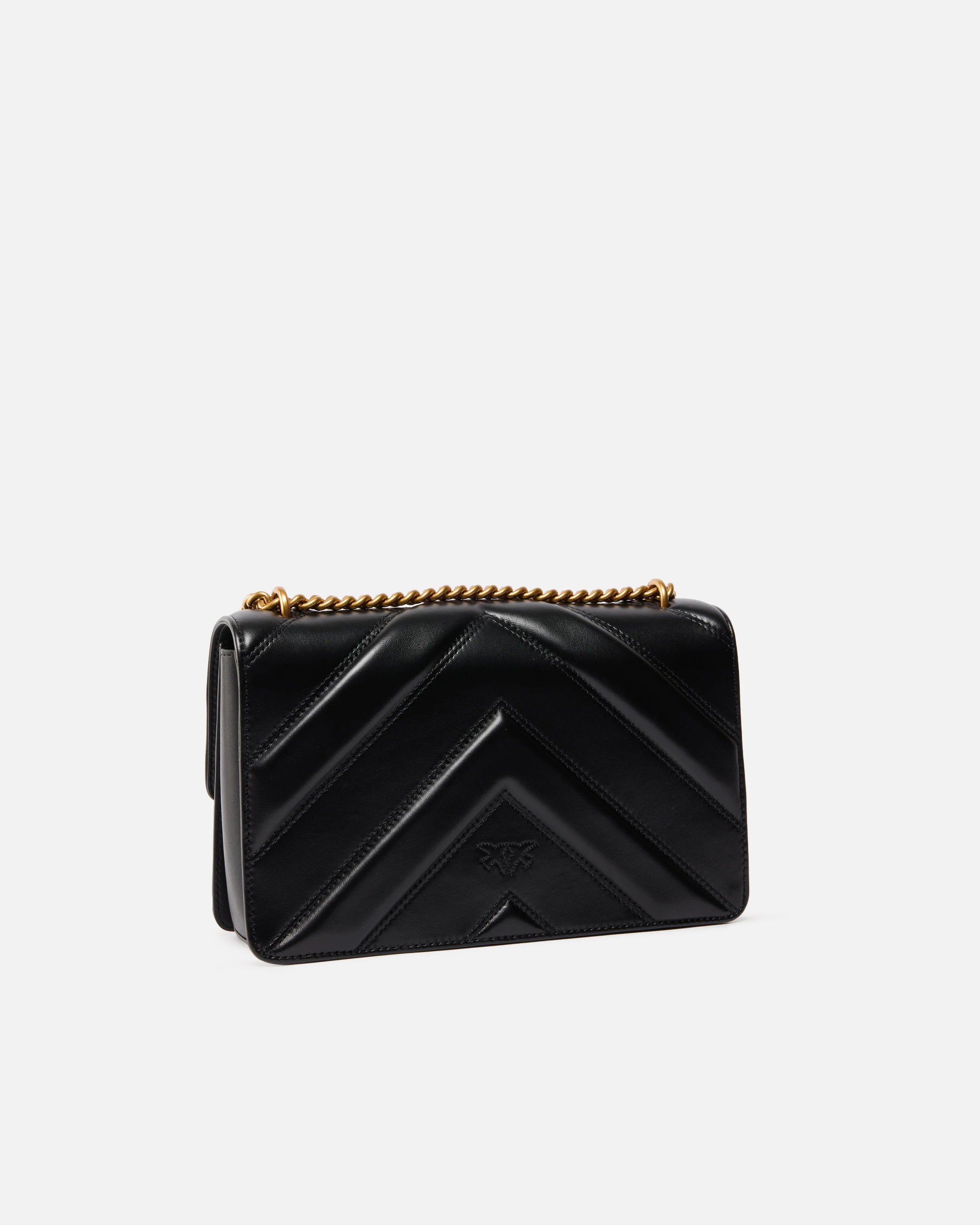 Medium Love Bag One Light chevron nappa leather crossbody bag - Image 2