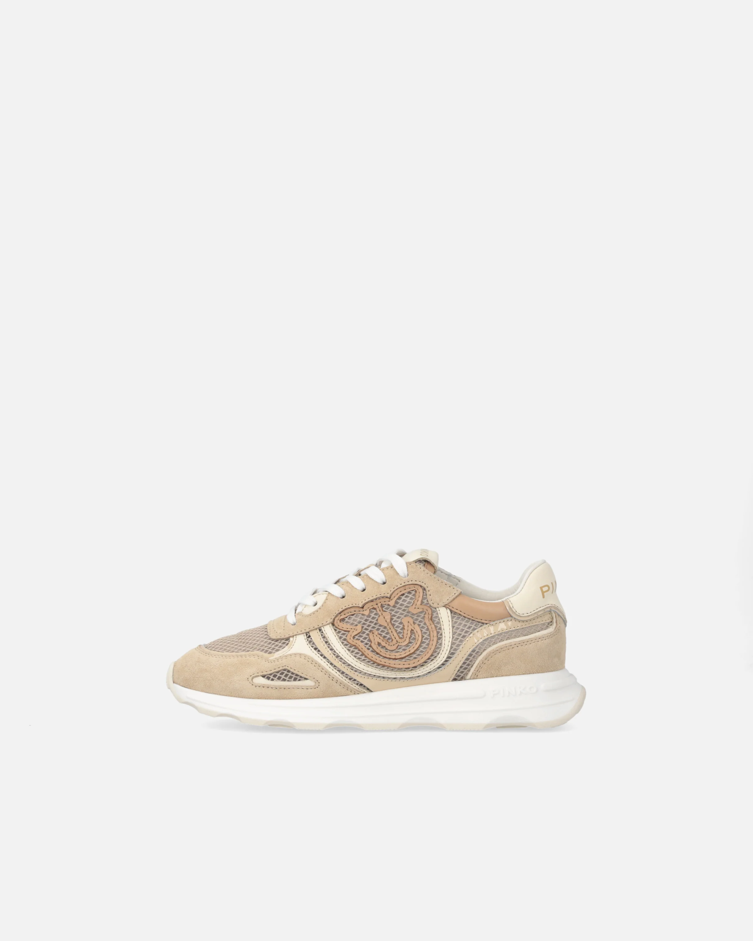 Mesh and suede sneakers with Love Birds logo - Image 5
