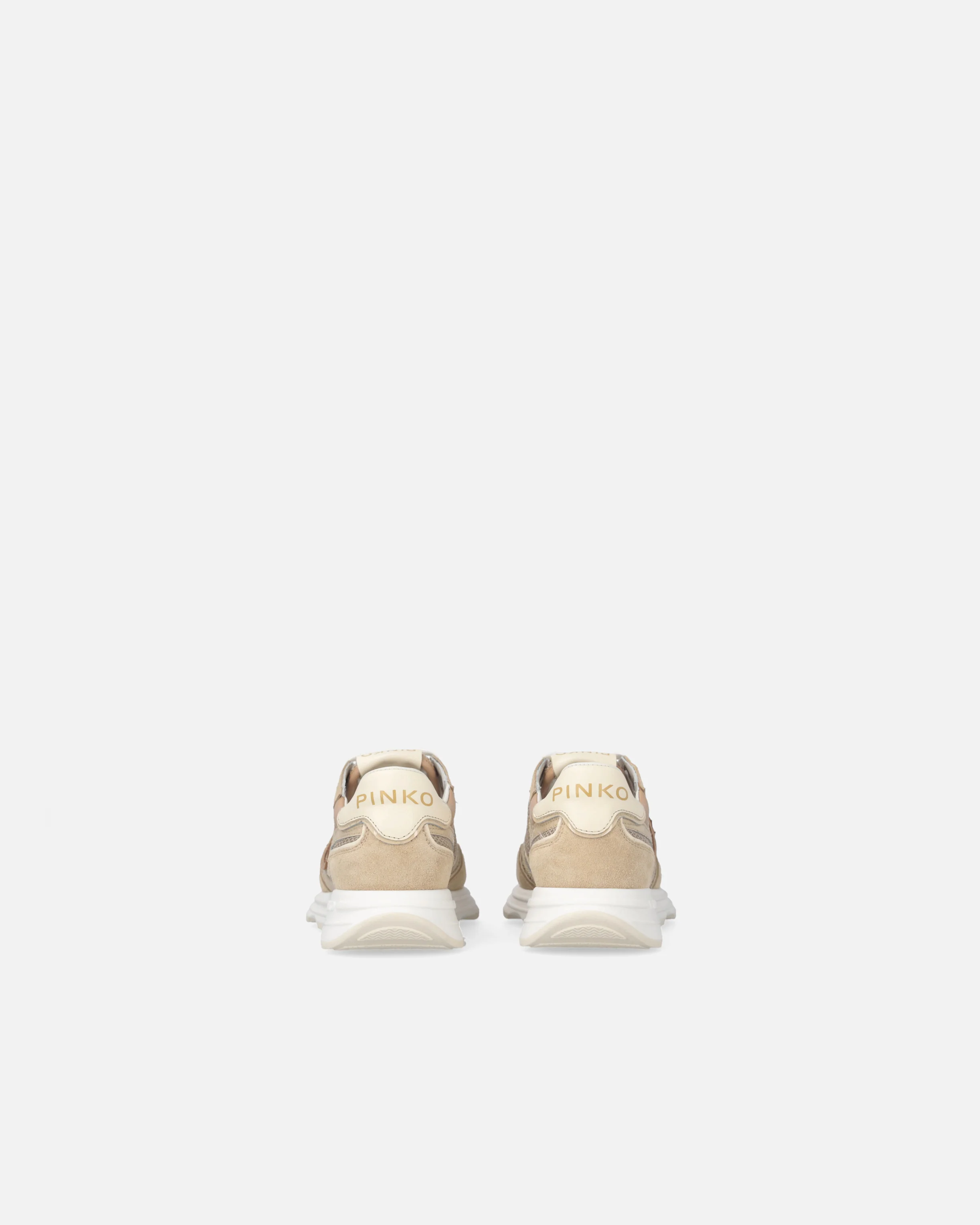 Mesh and suede sneakers with Love Birds logo - Image 8