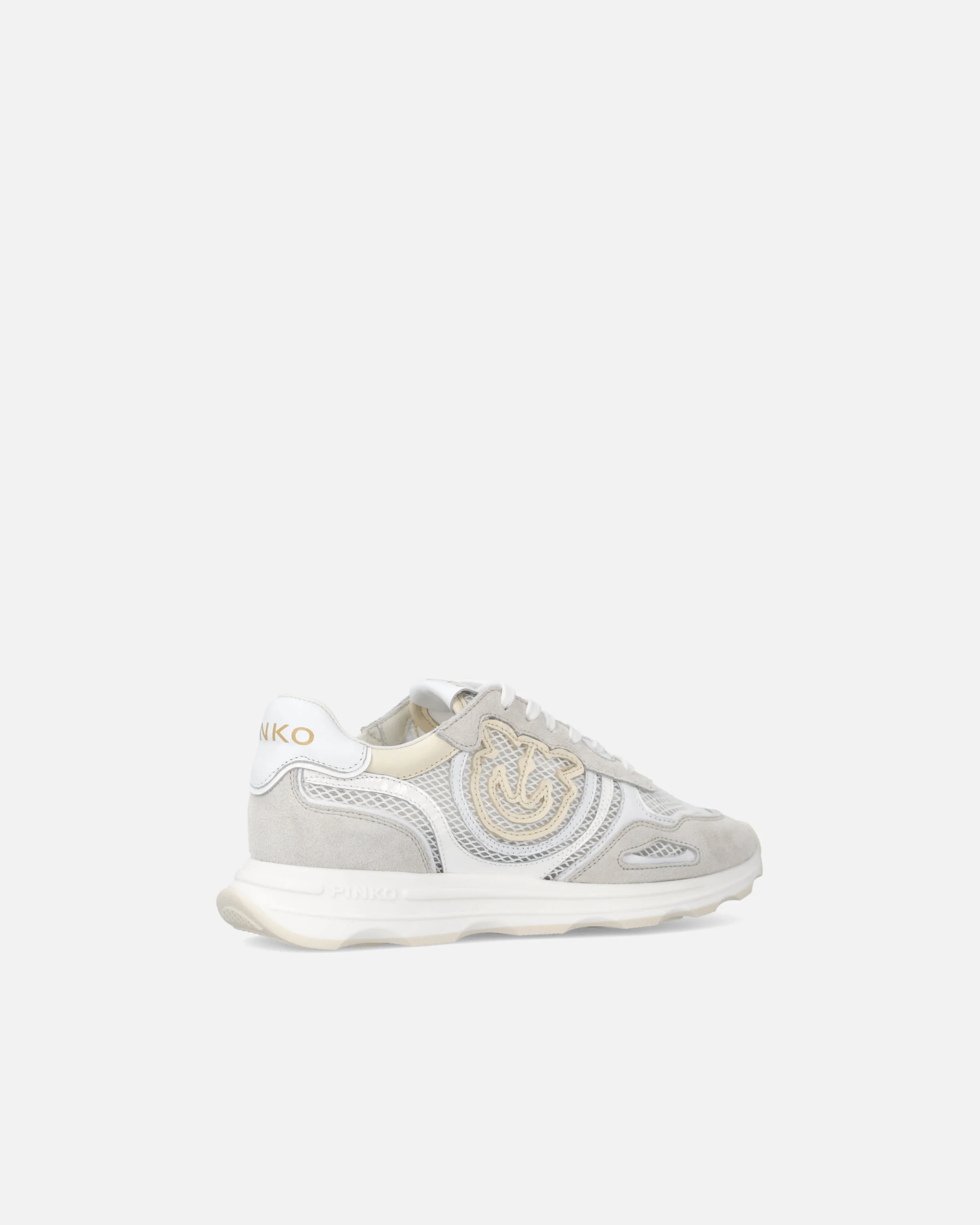 Mesh and suede sneakers with Love Birds logo - Image 3