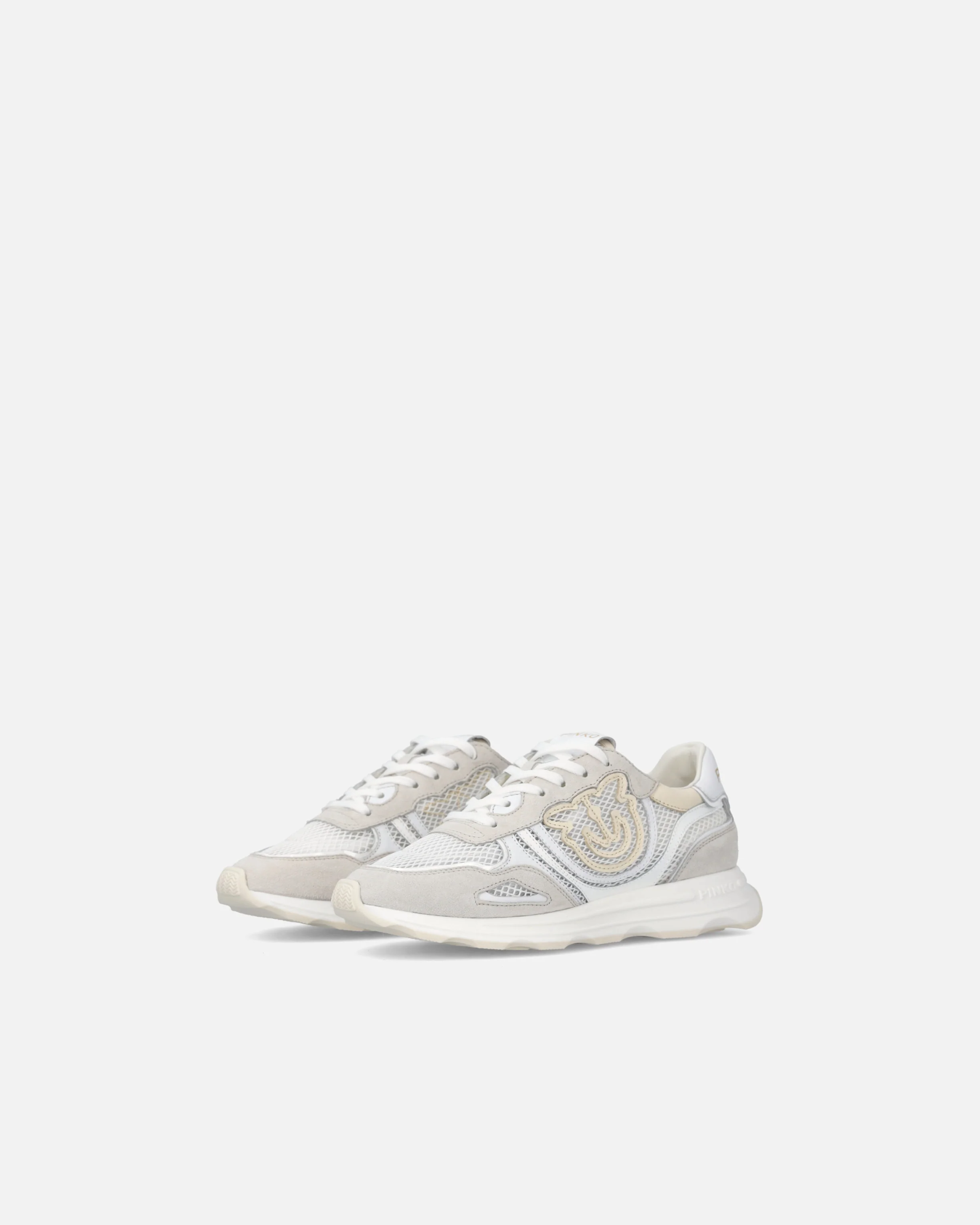 Mesh and suede sneakers with Love Birds logo - Image 6