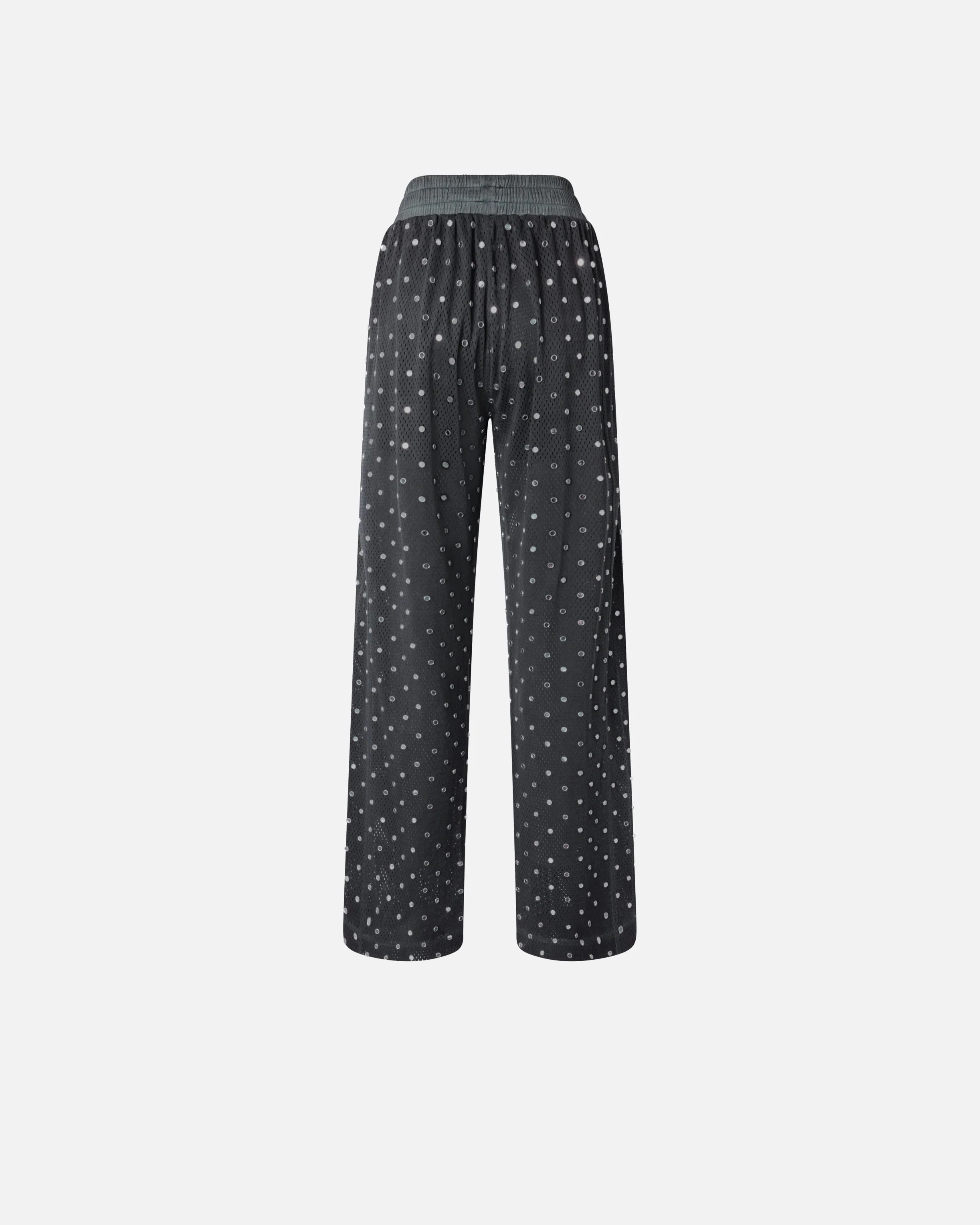 Mesh trousers with mirror detail - Image 6