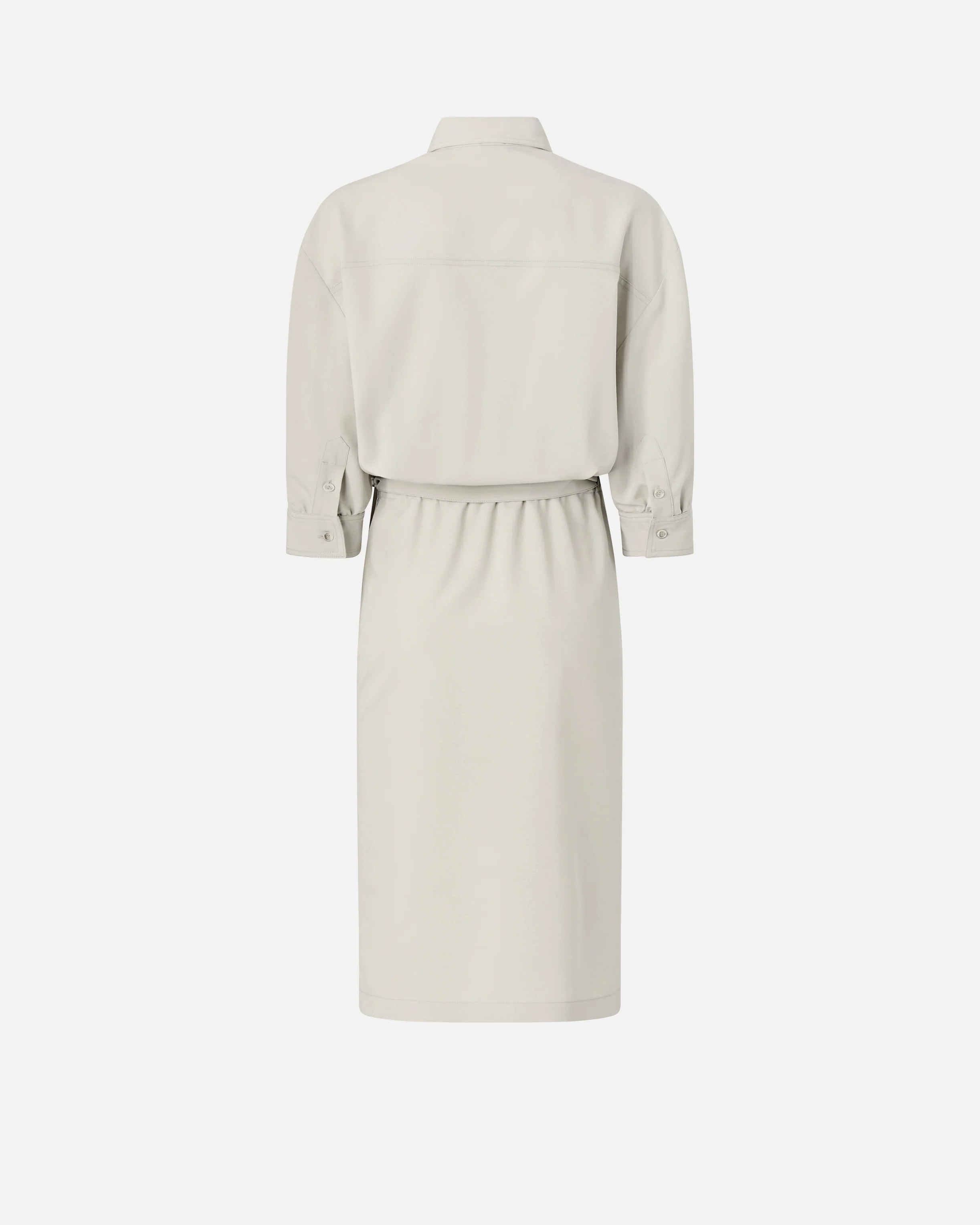 Midi dress with a shirt-style bodice - Image 6