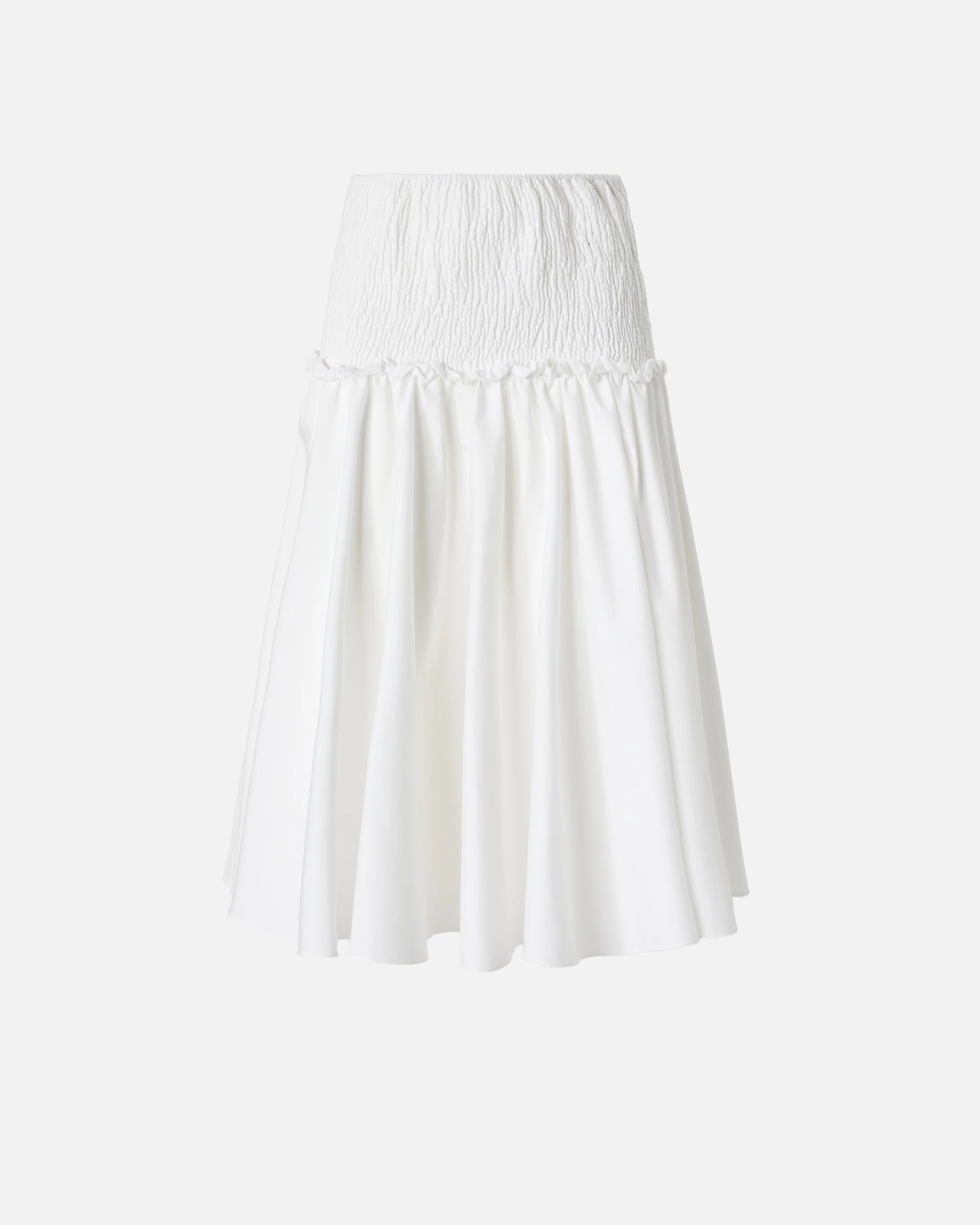 Midi skirt with elasticated band - Image 5
