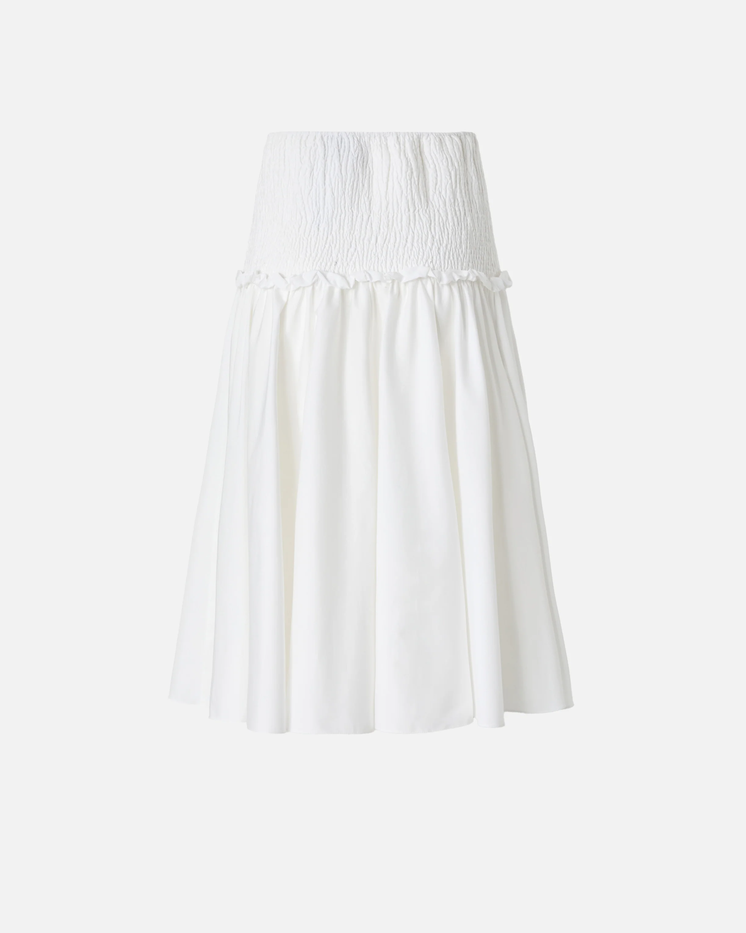 Midi skirt with elasticated band - Image 6