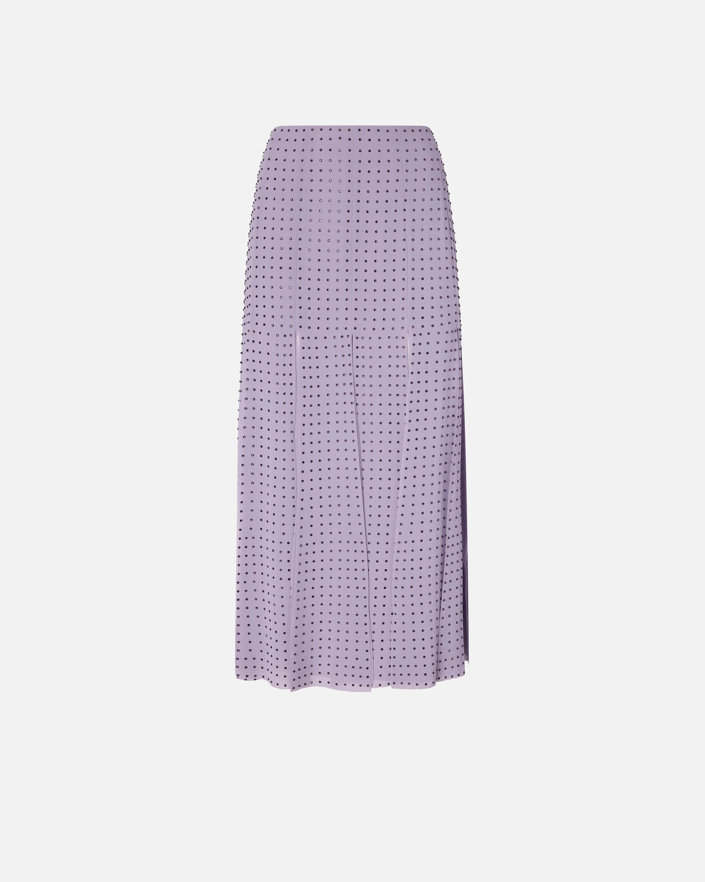 Midi skirt with fringes and rhinestones - Image 5