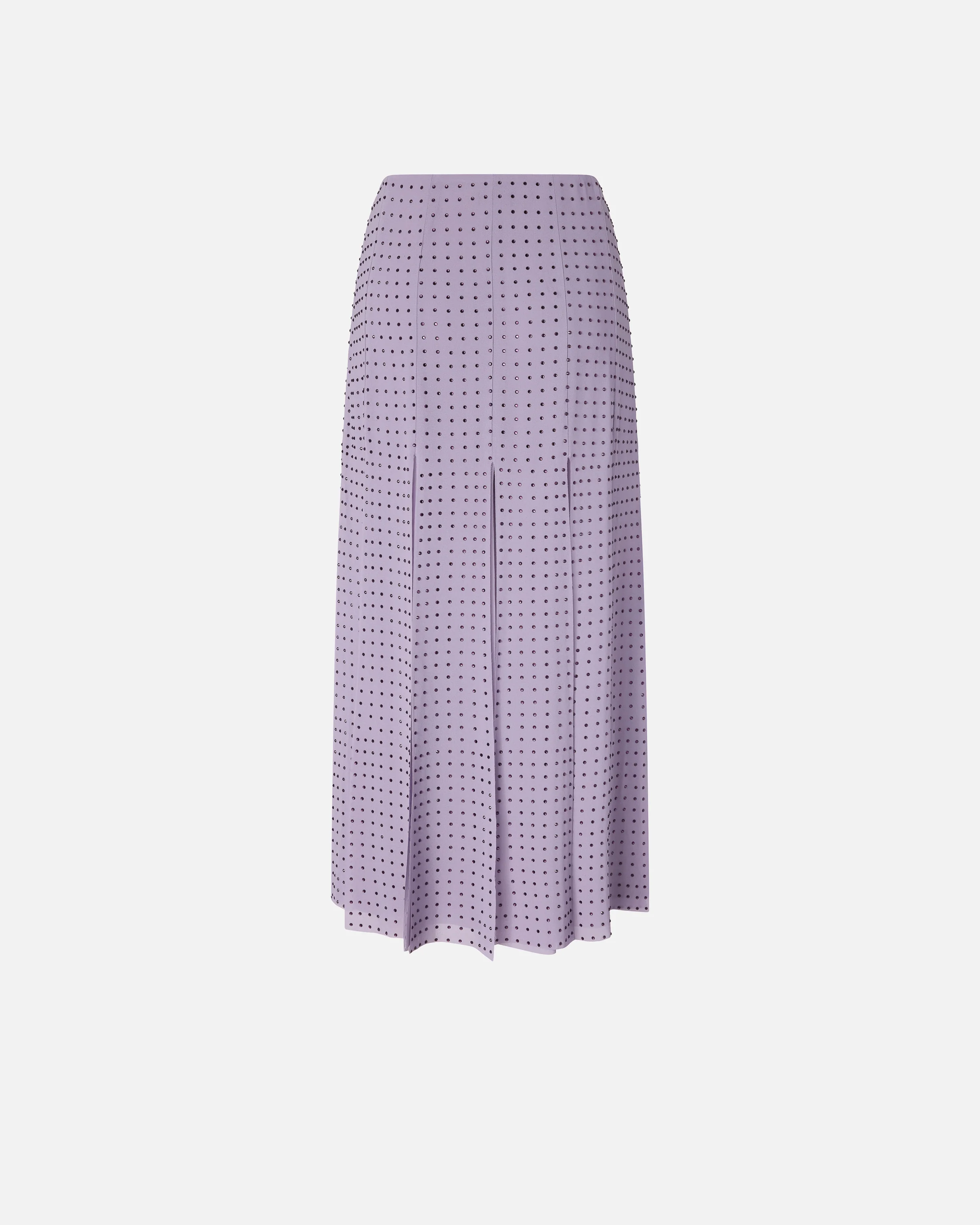 Midi skirt with fringes and rhinestones - Image 6