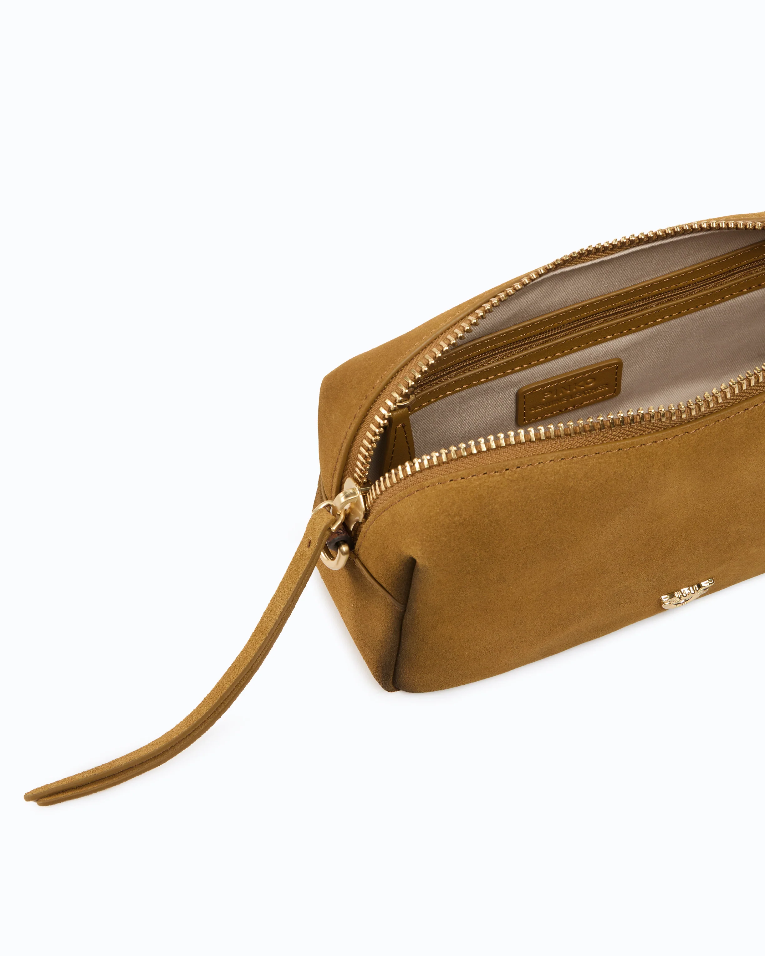 Mini crossbody Boston bag in spray-effect suede - Image 4