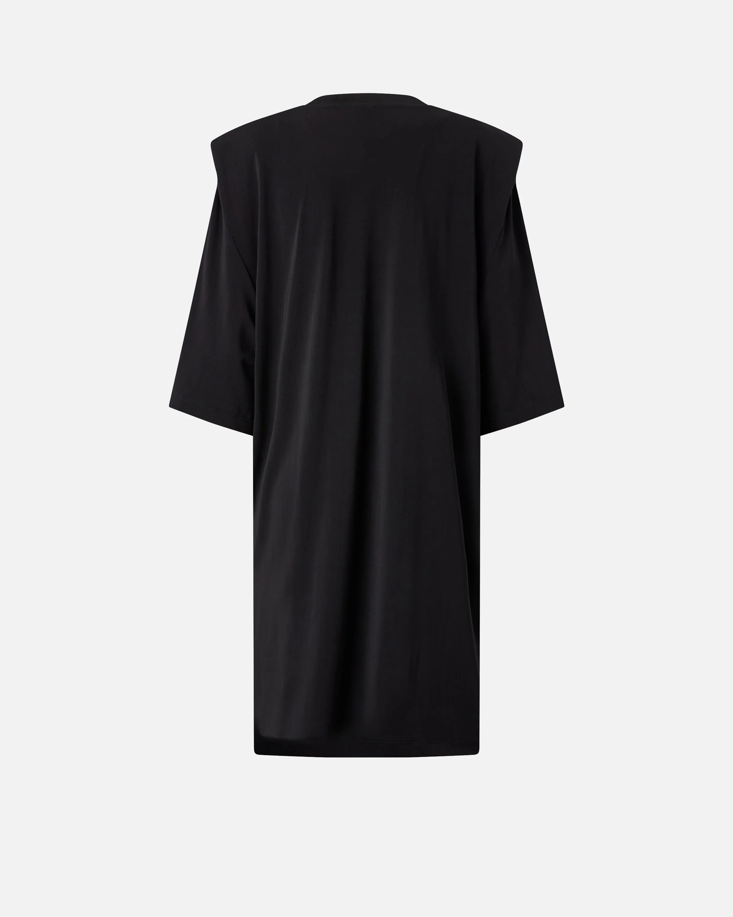 Mini dress with structured shoulders and chain - Image 6