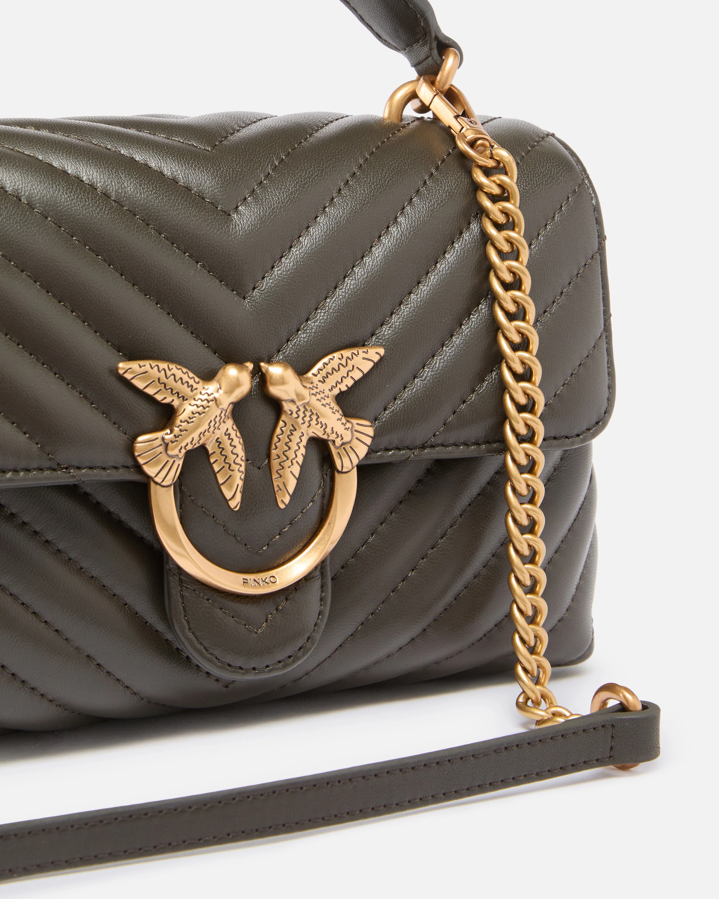 Mini handbag Lady Love Bag Puff Chevron - Image 3