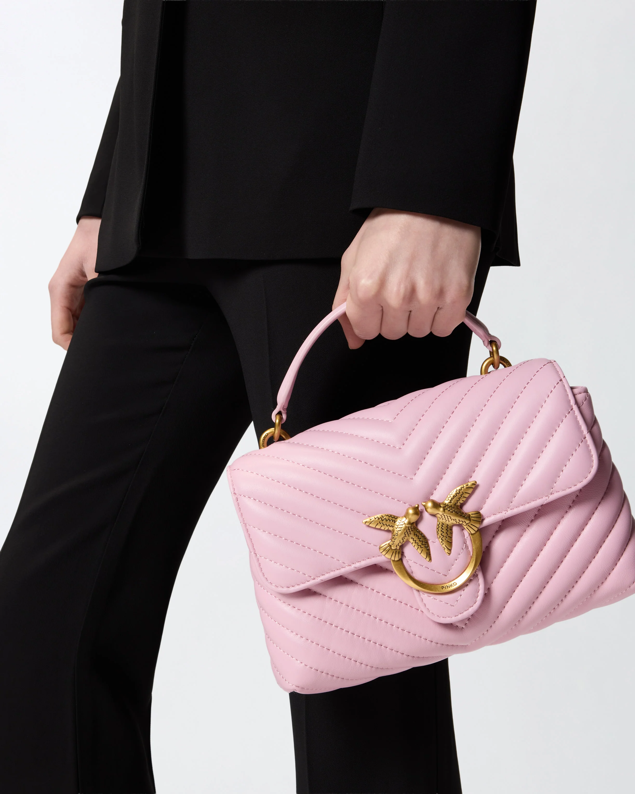 Mini handbag Lady Love Bag Puff Chevron - Image 6