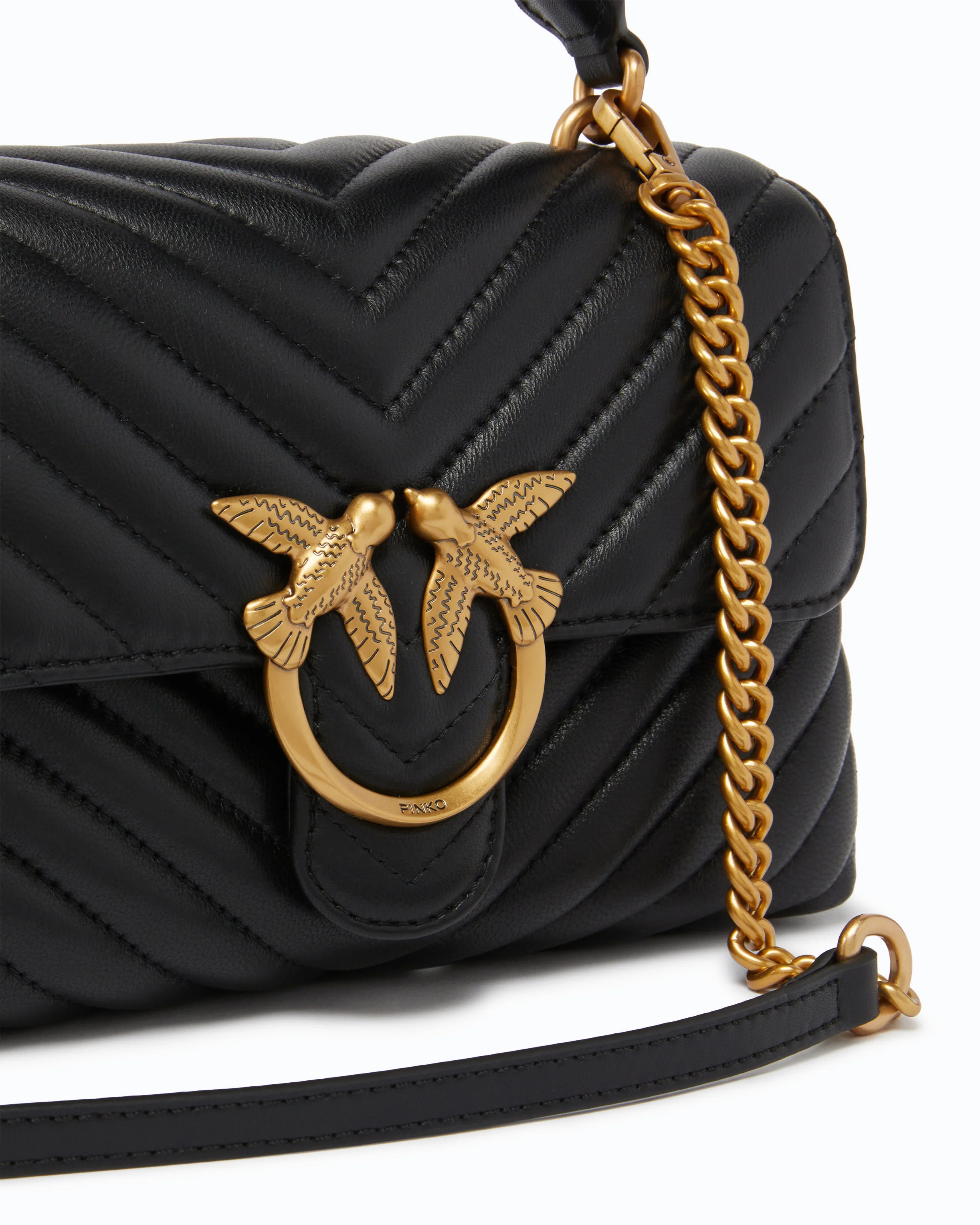Mini handbag Lady Love Bag Puff Chevron - Image 3