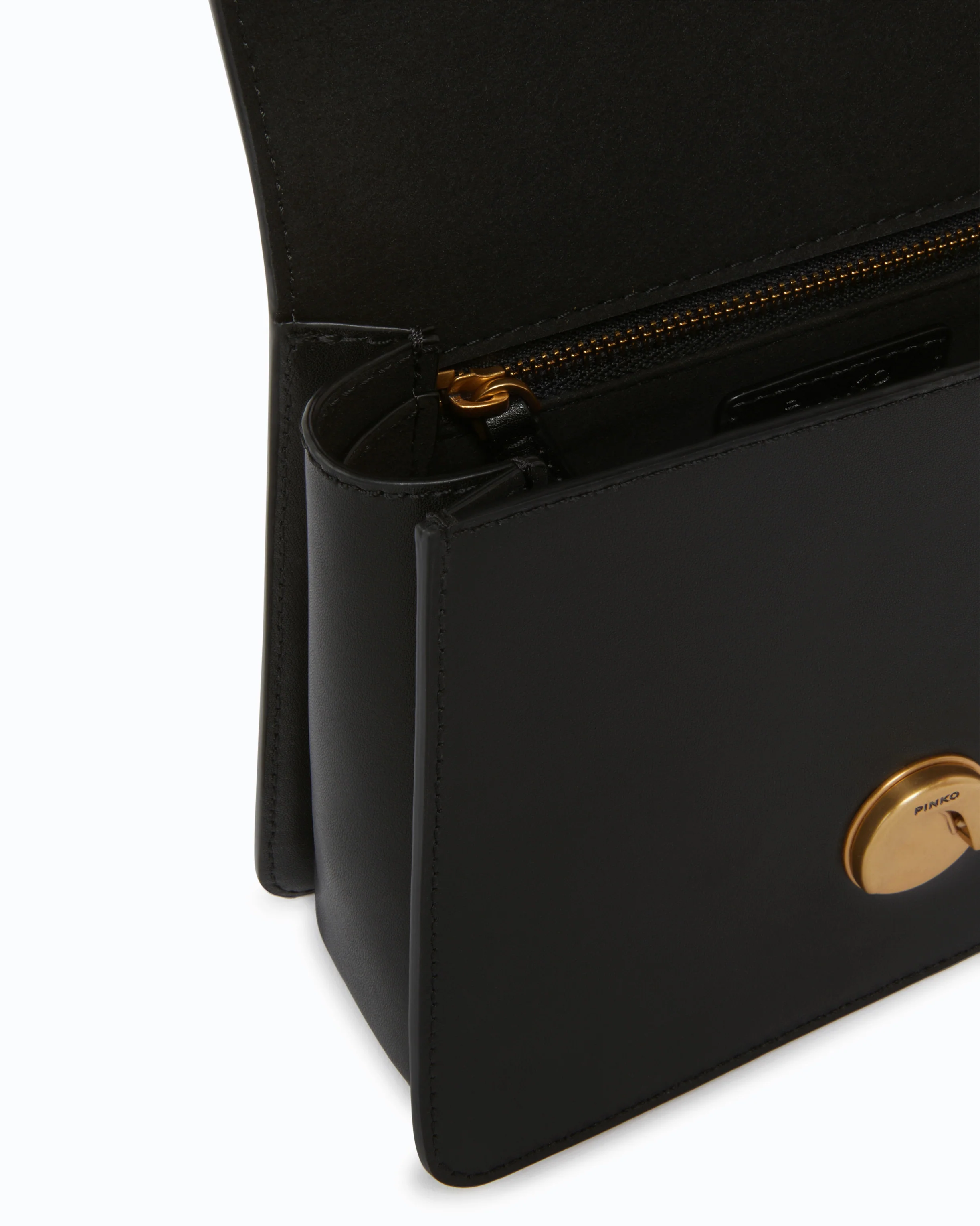 Mini handbag Love Bag Top Handle in leather - Image 4
