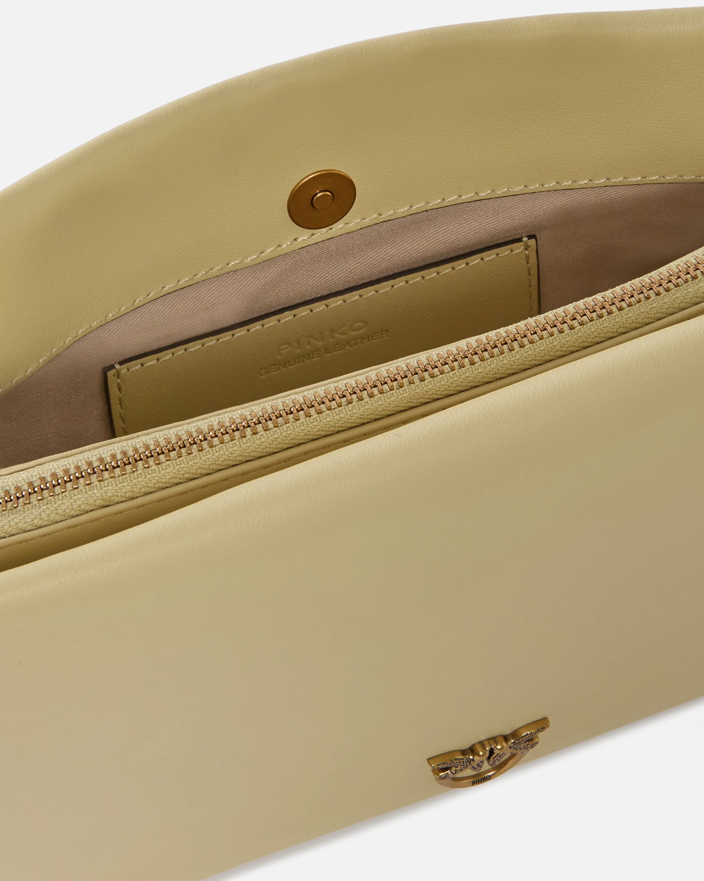 Mini One, Two, Three Bag in leather with shoulder strap - Image 4