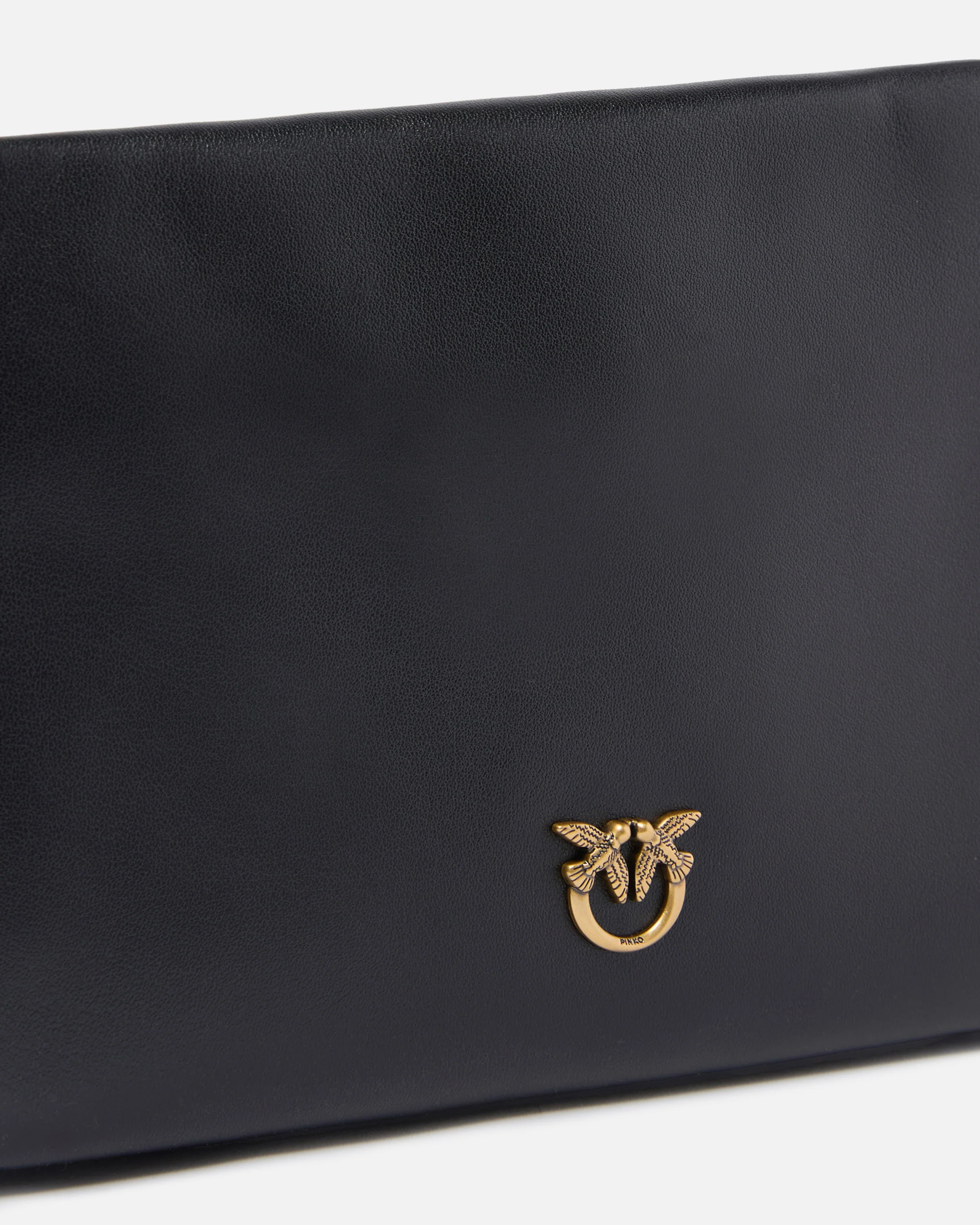 Mini One, Two, Three Bag in leather with shoulder strap - Image 3