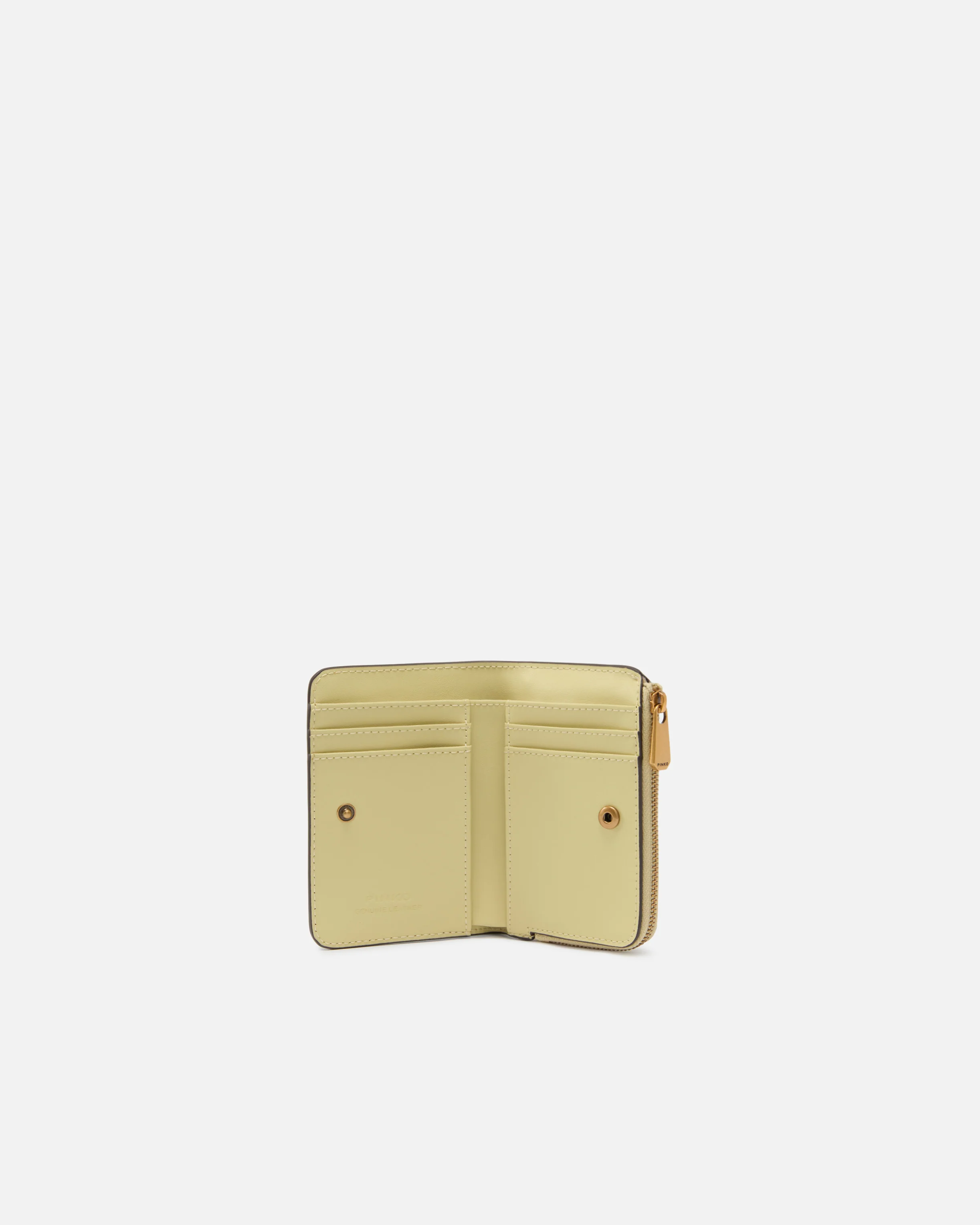 Mini wallet in leather with Love Birds - Image 3