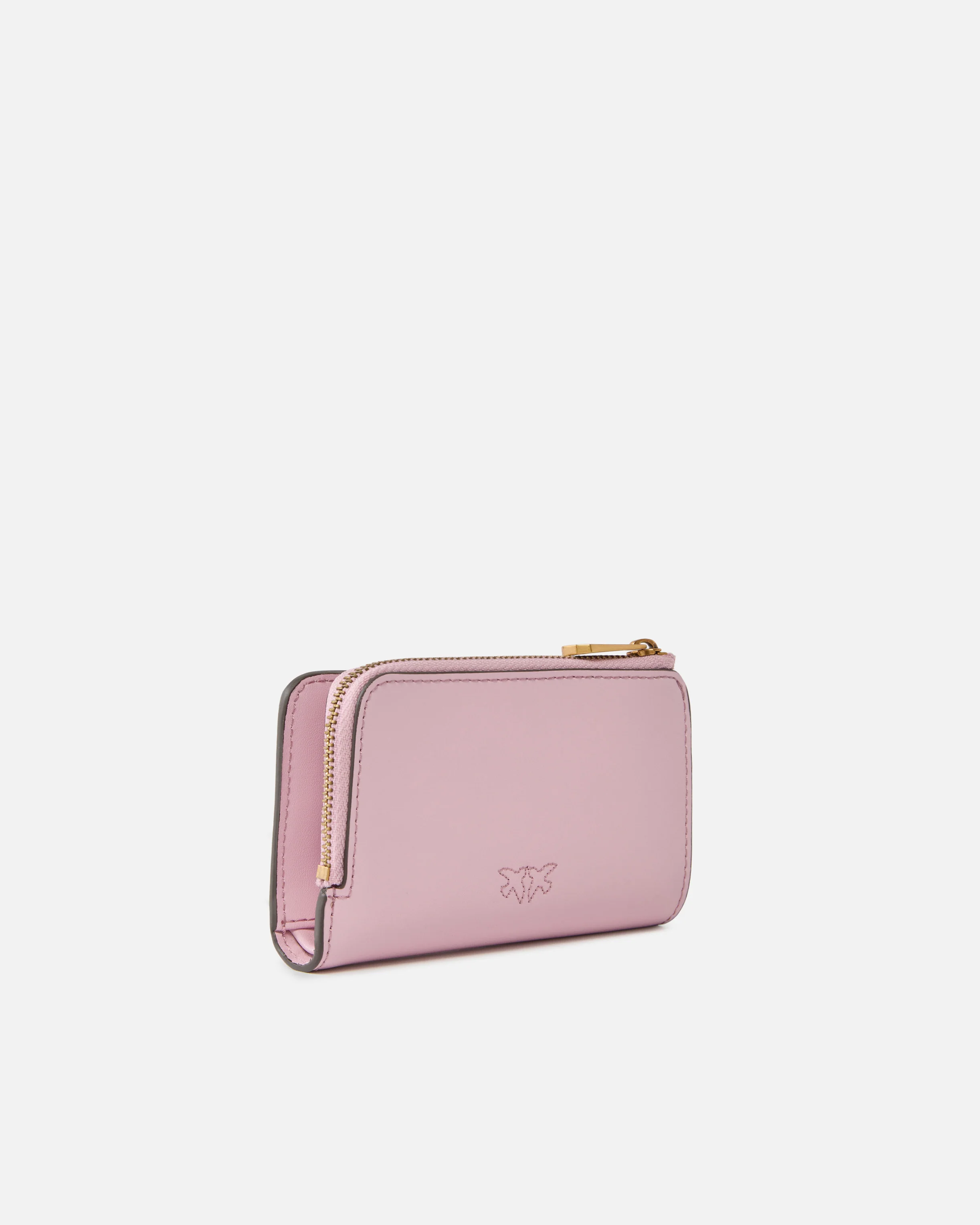 Mini wallet in leather with Love Birds - Image 2