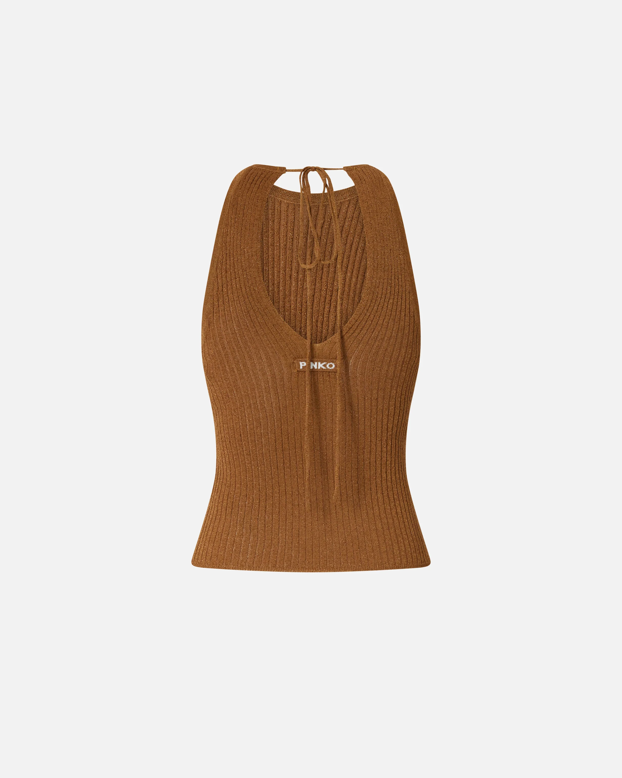 Off-the-shoulder top with neck fastening - Image 6