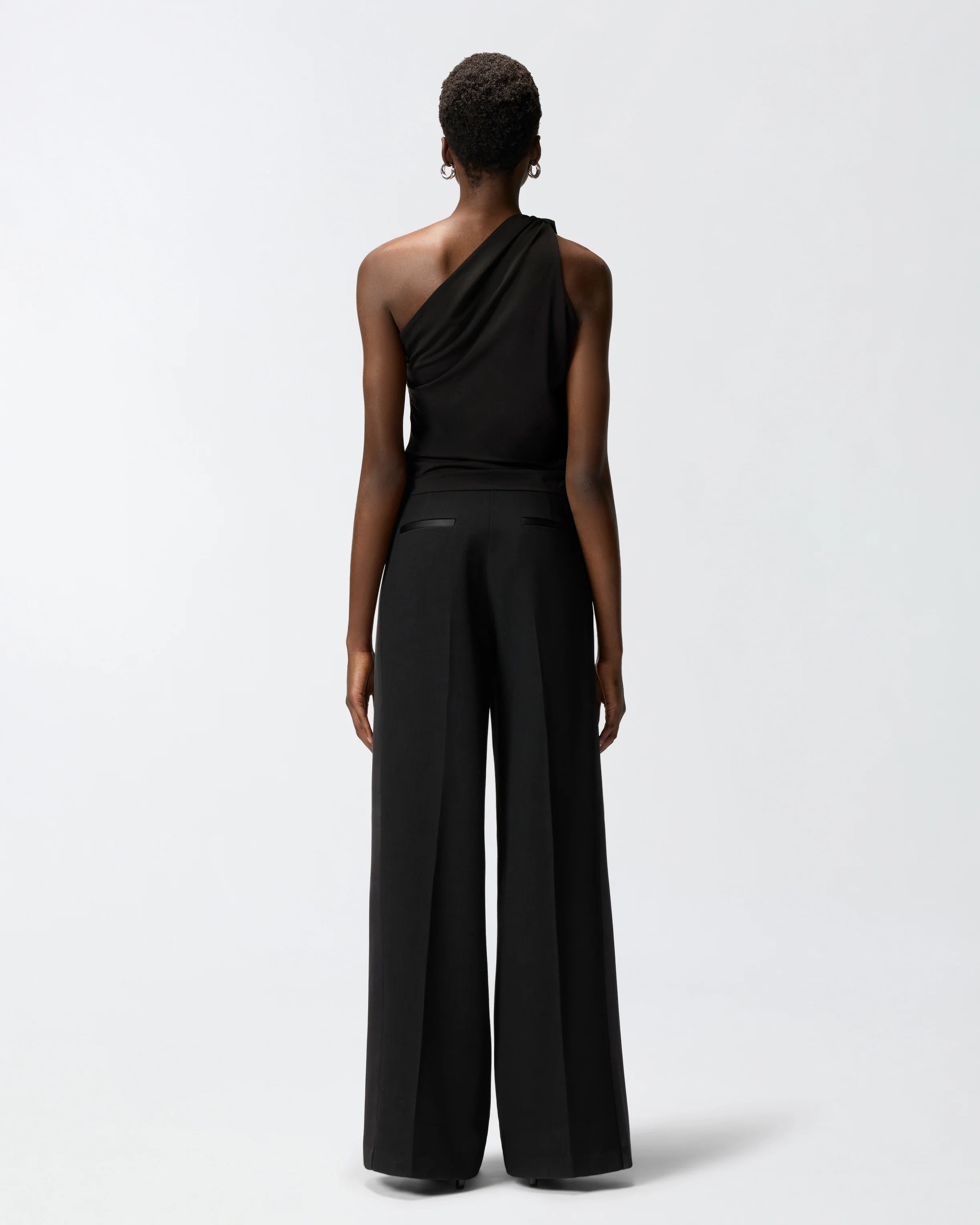 One-shoulder top with knot detail - Image 3
