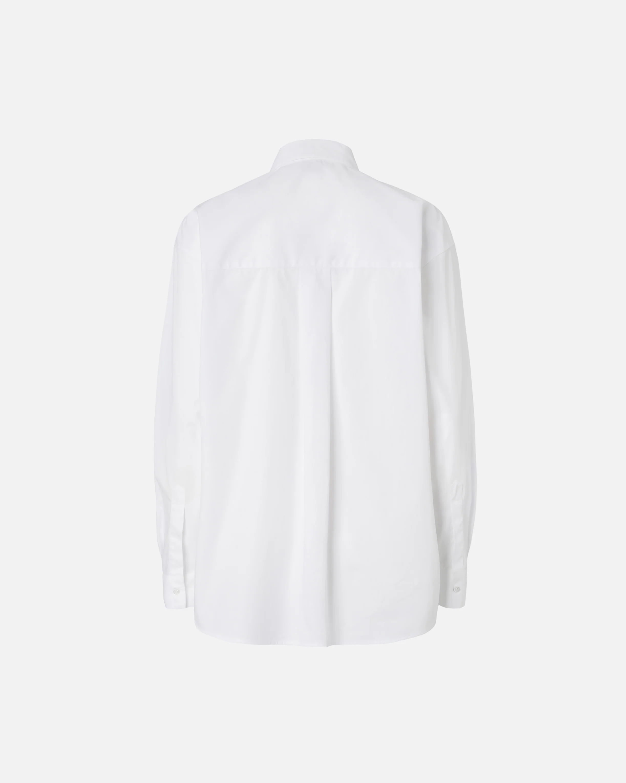 Oversize poplin shirt - Image 6