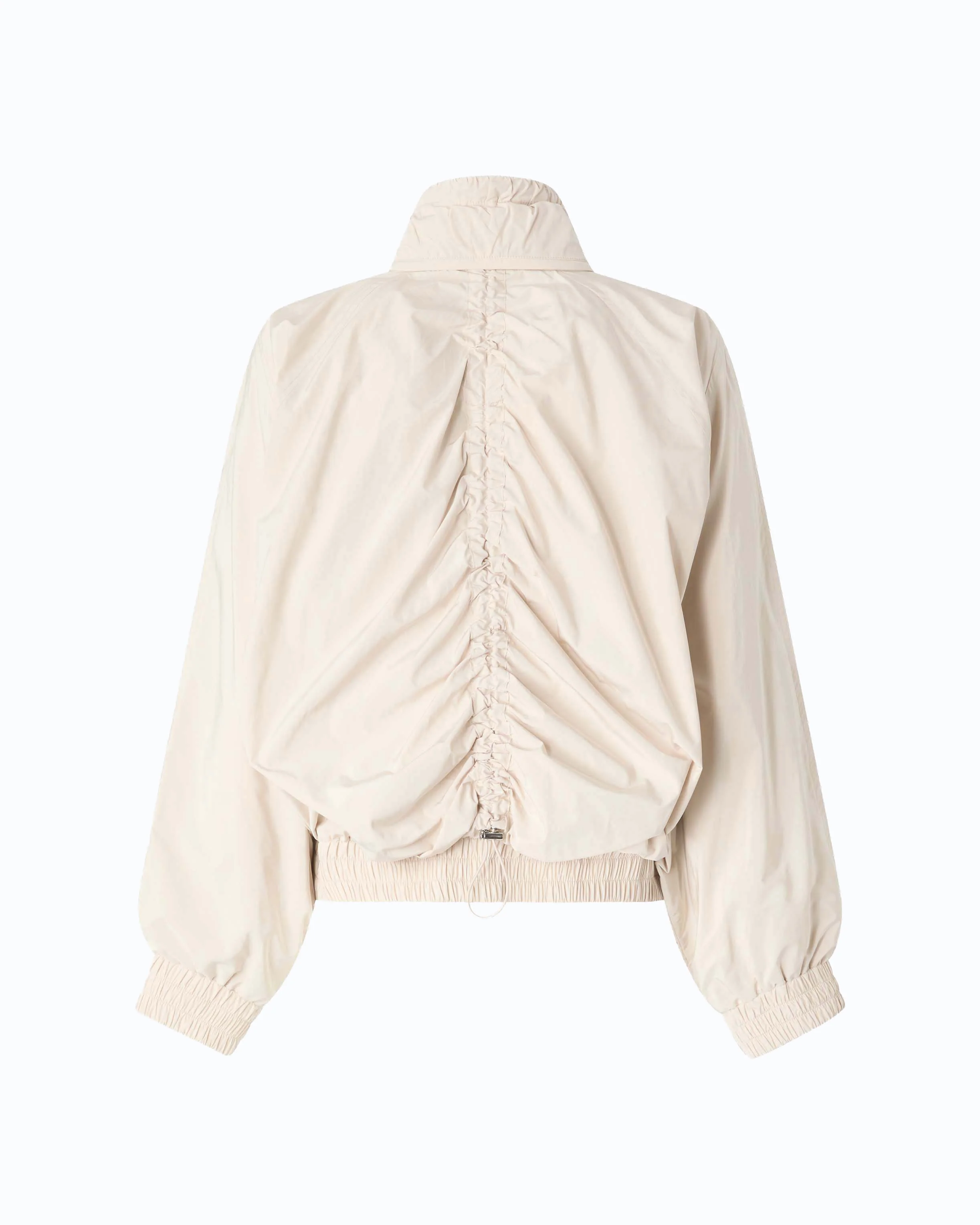 Oversized blouson jacket with drawstring - Image 6