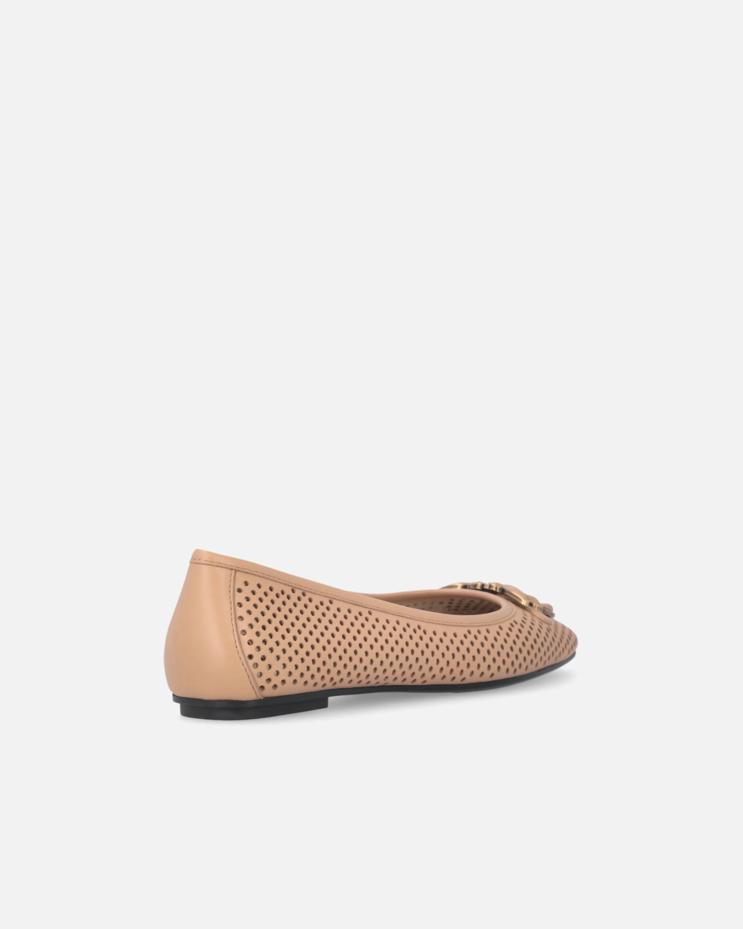 Perforated ballerinas with Love Birds logo - Image 3