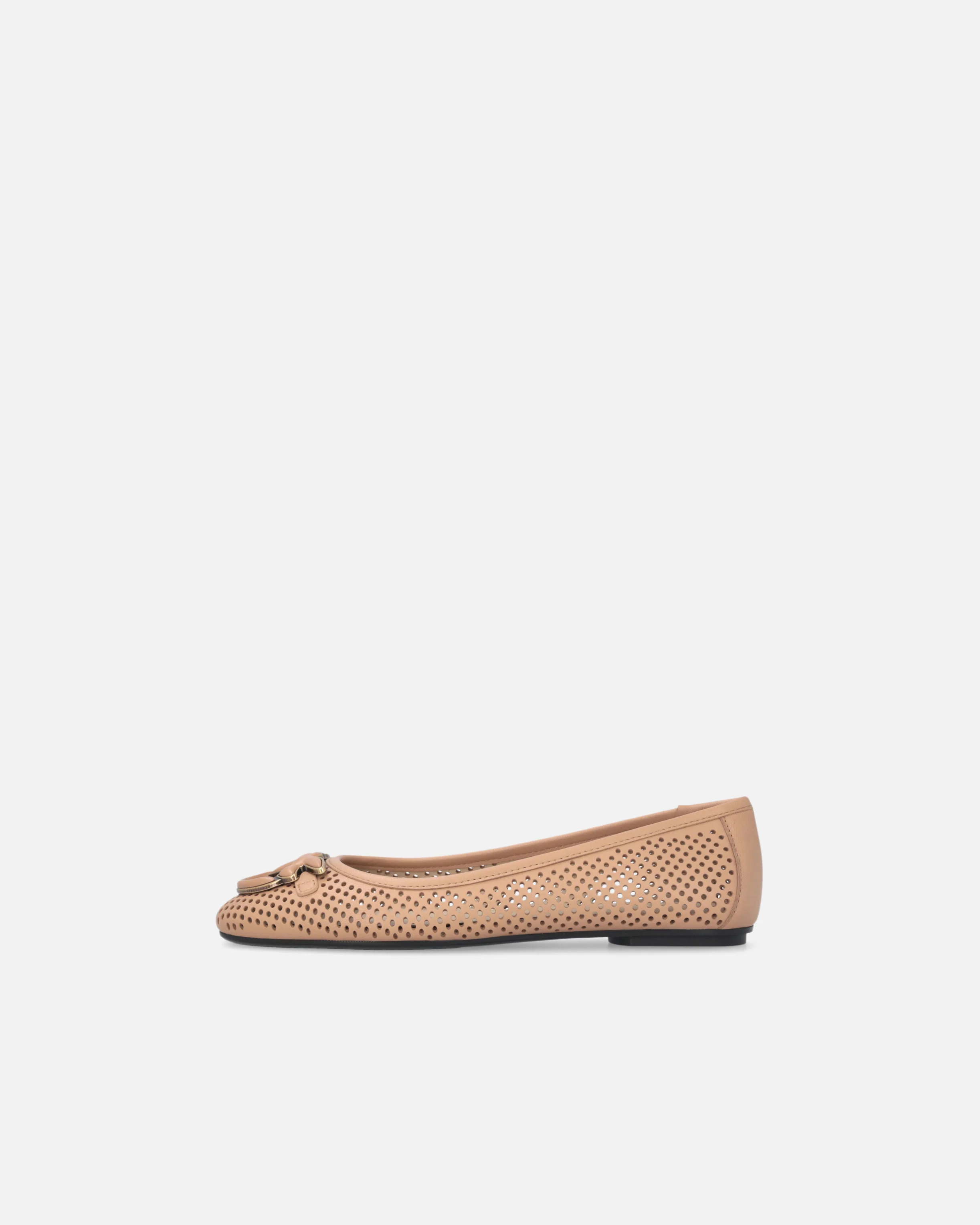 Perforated ballerinas with Love Birds logo - Image 5
