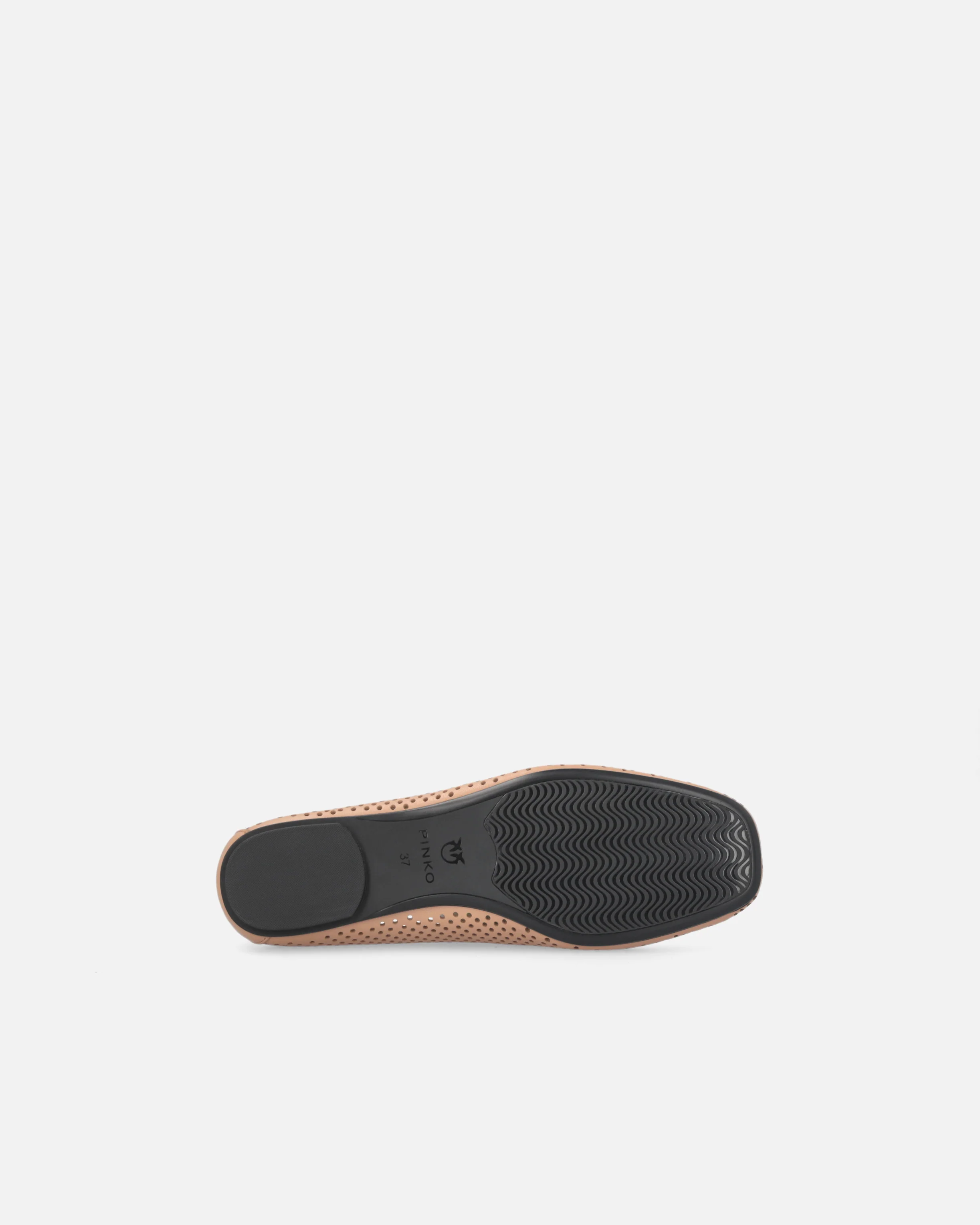 Perforated ballerinas with Love Birds logo - Image 7