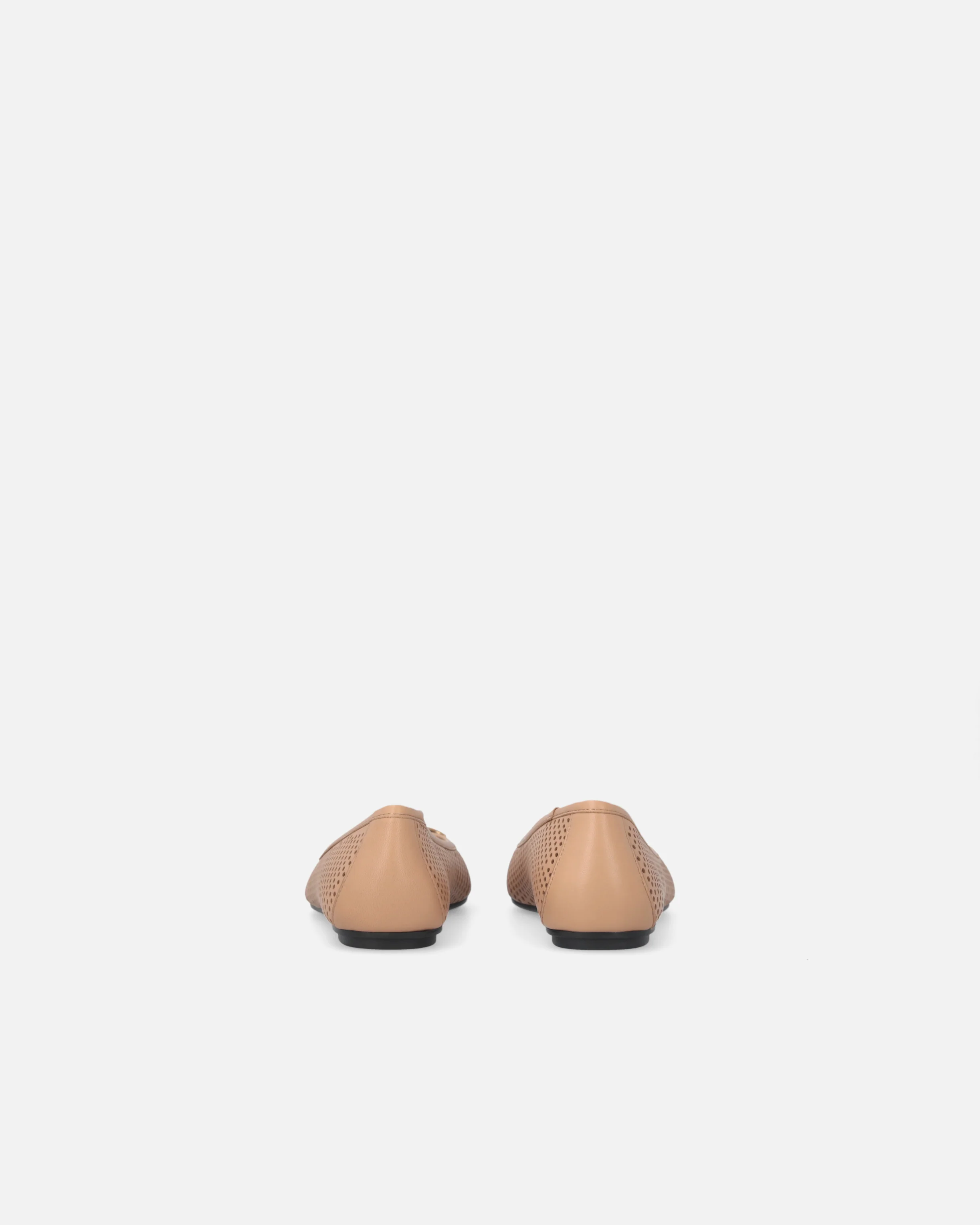 Perforated ballerinas with Love Birds logo - Image 8