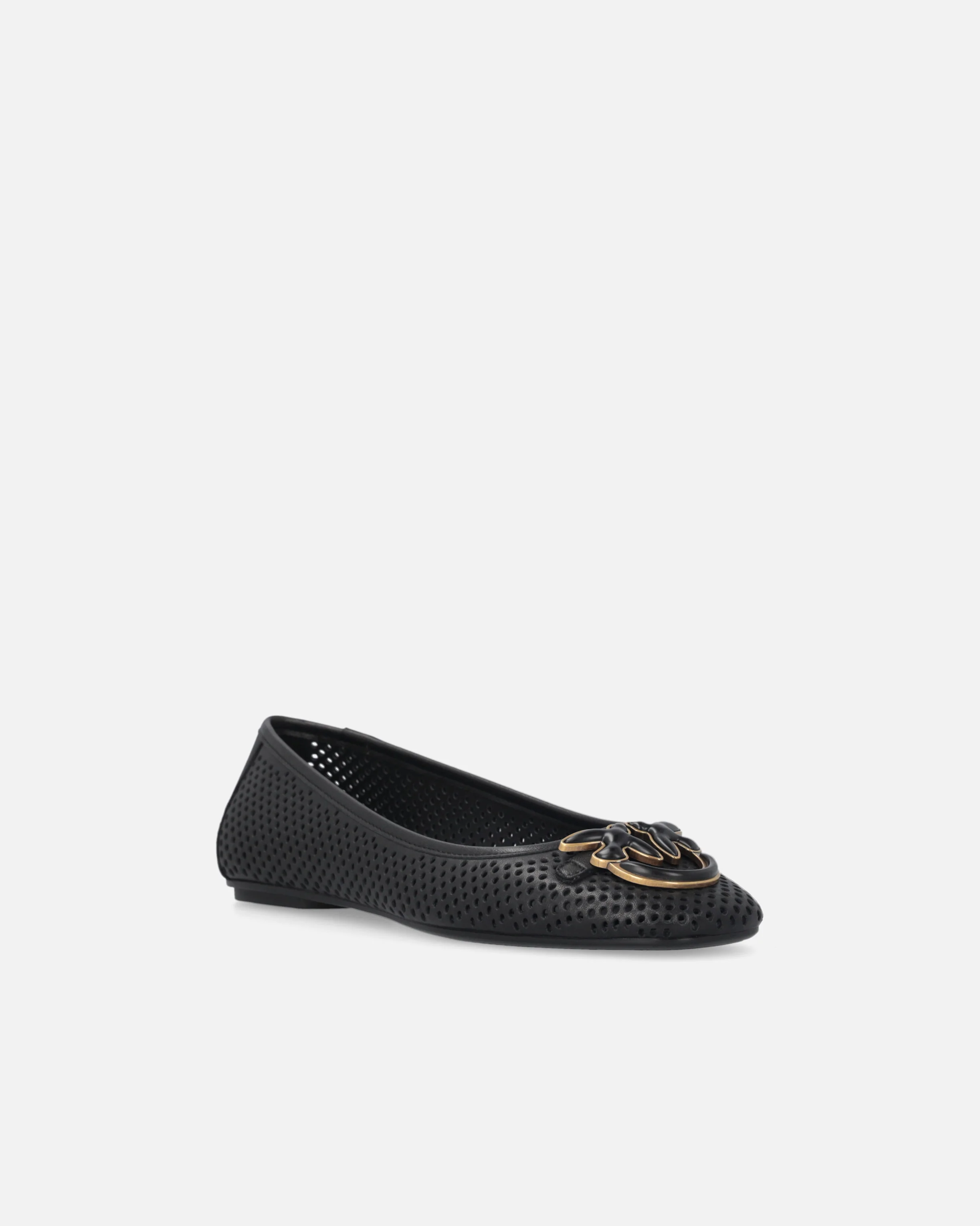 Perforated ballerinas with Love Birds logo - Image 2