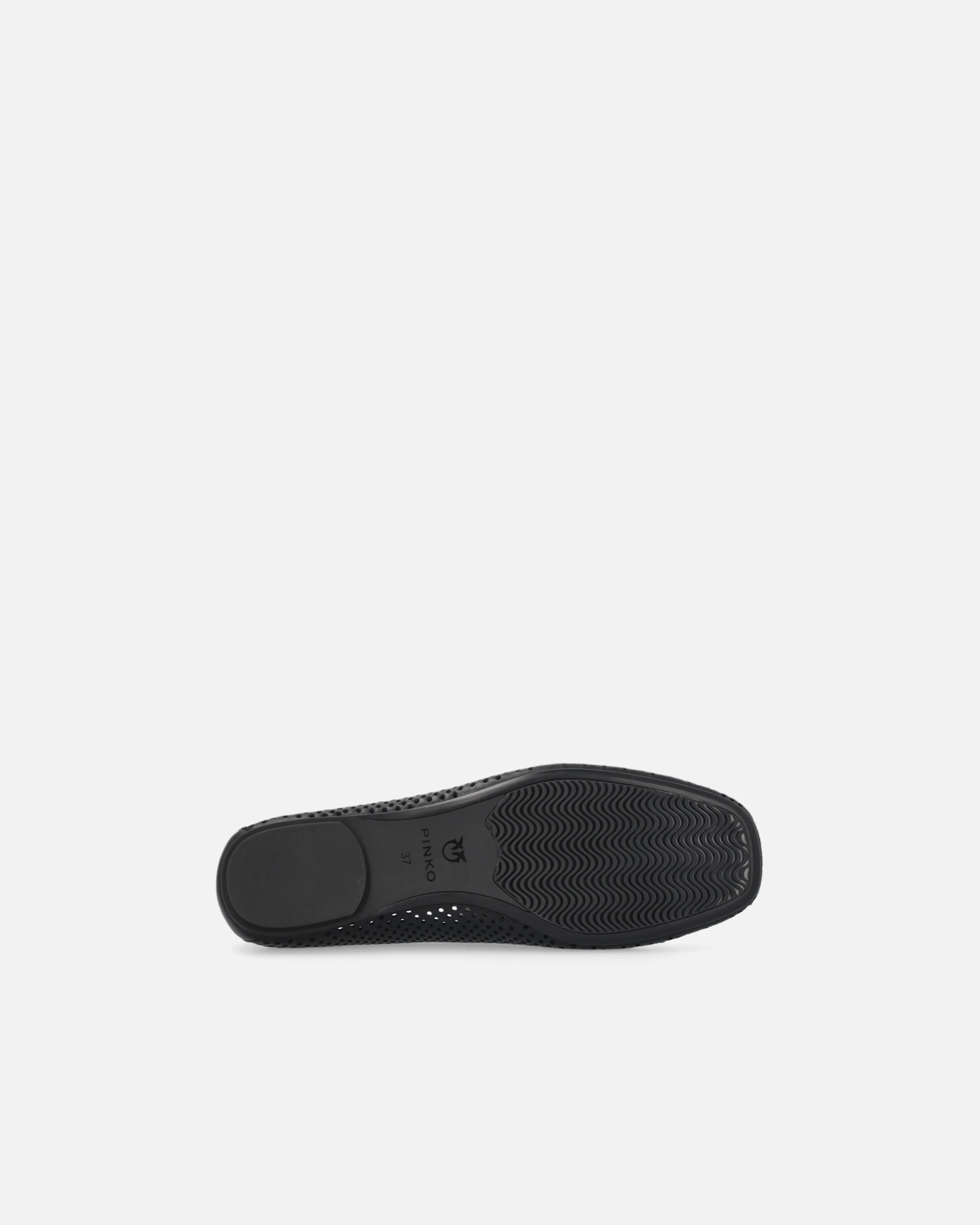 Perforated ballerinas with Love Birds logo - Image 7