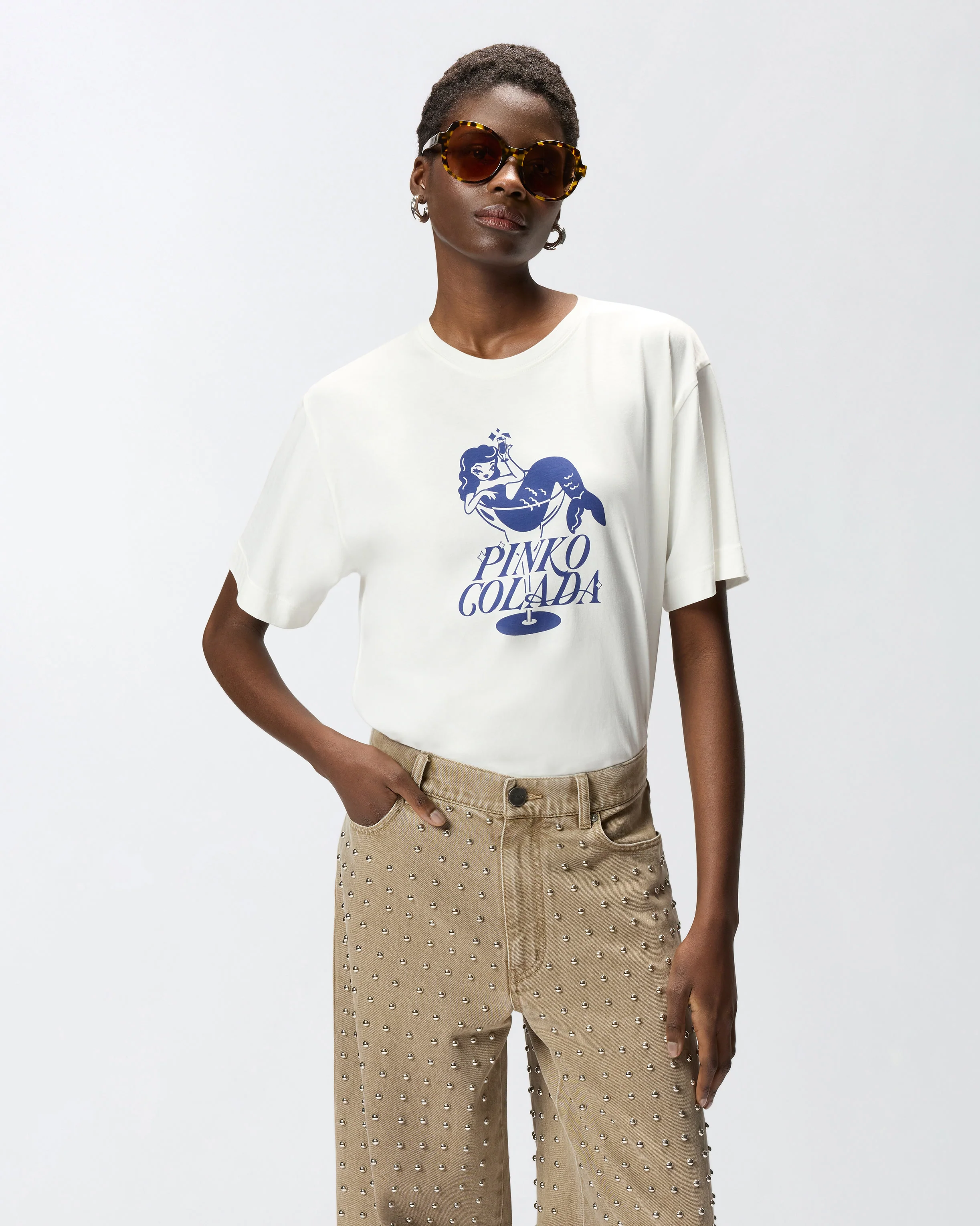 Pinko Colada mermaid T-shirt