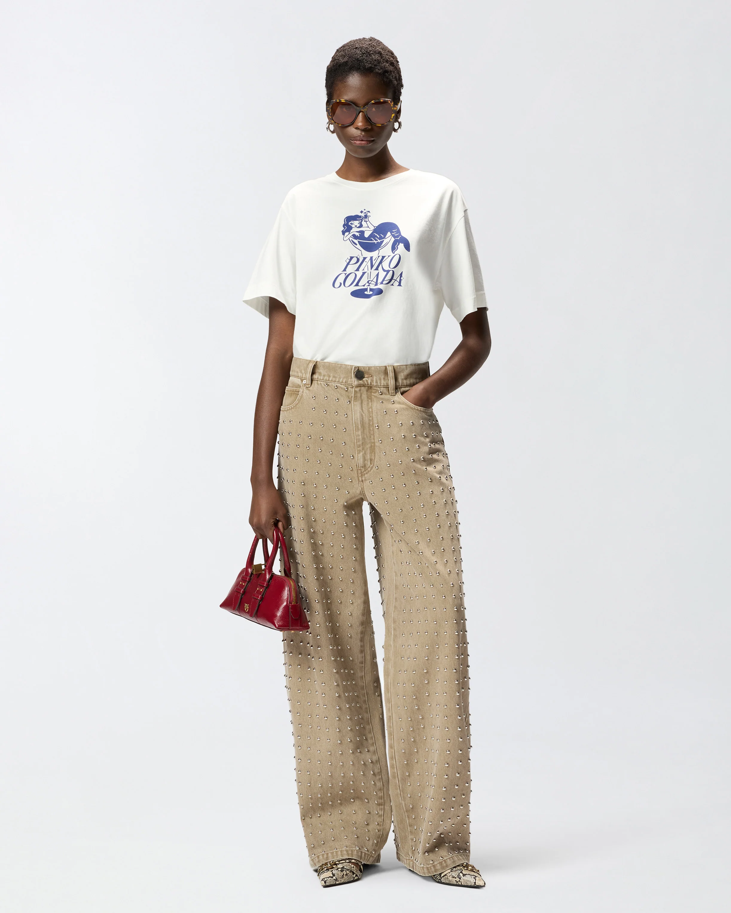 Pinko Colada mermaid T-shirt - Image 2