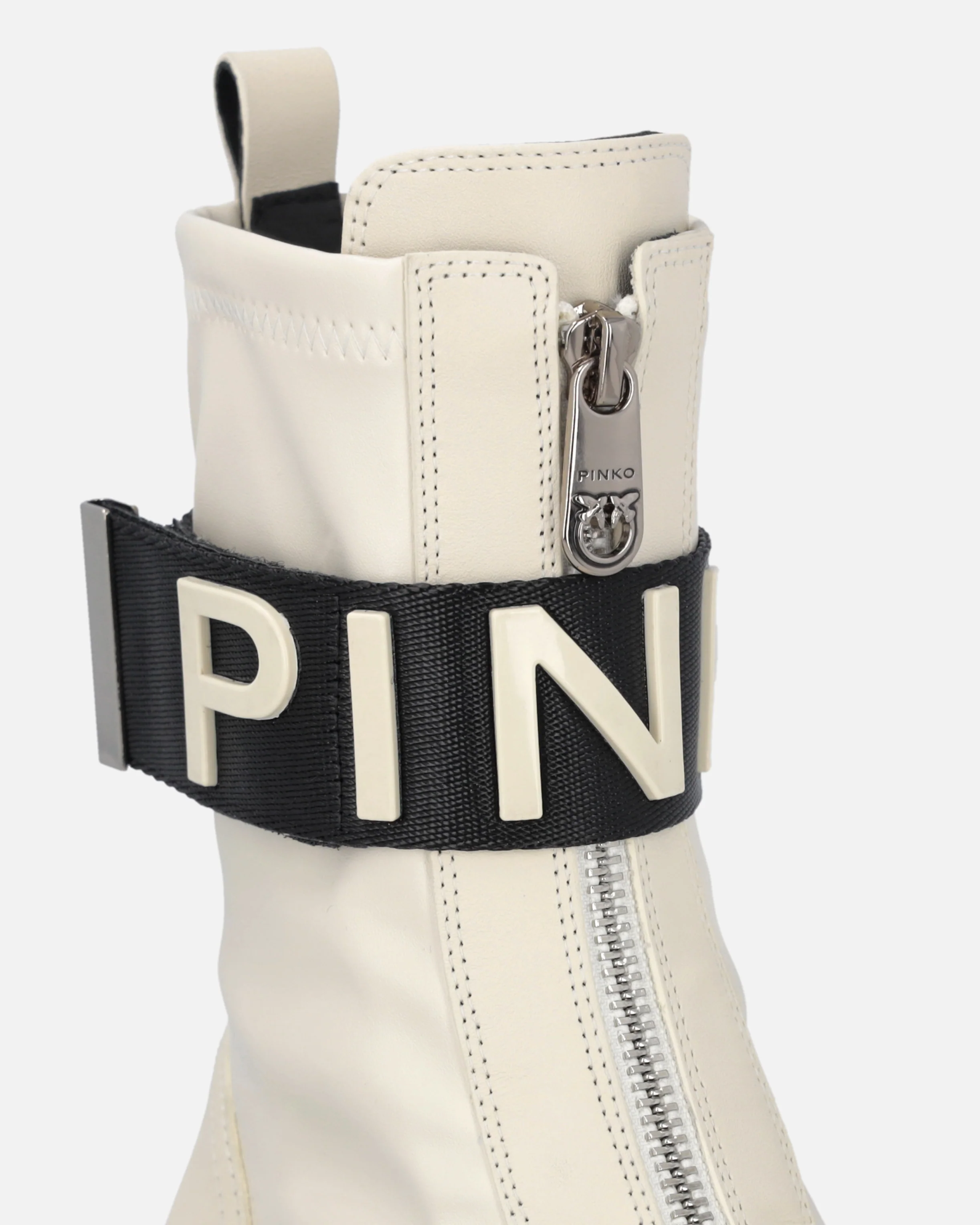 Platform boots with PINKO lettering logo - Image 4